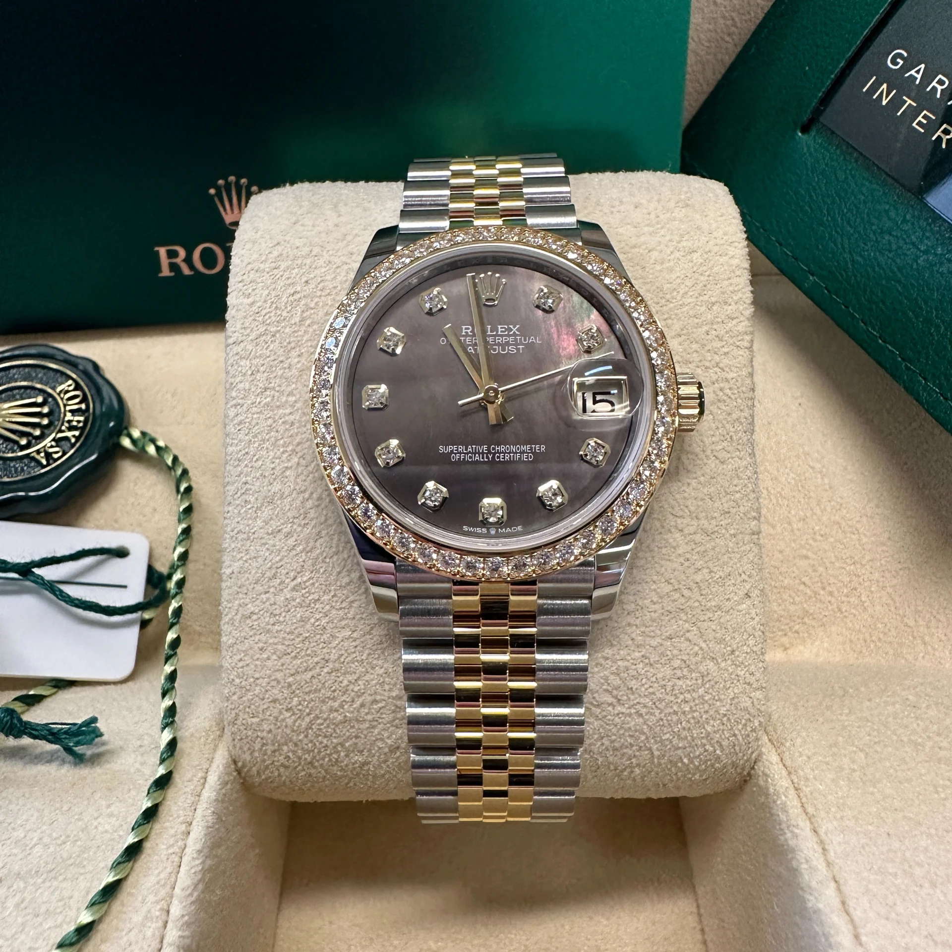 【Super Clone】ROLEX Datejust m278383-0023/0024 31mm Mother of Pearl Dial Oyster Bracelet