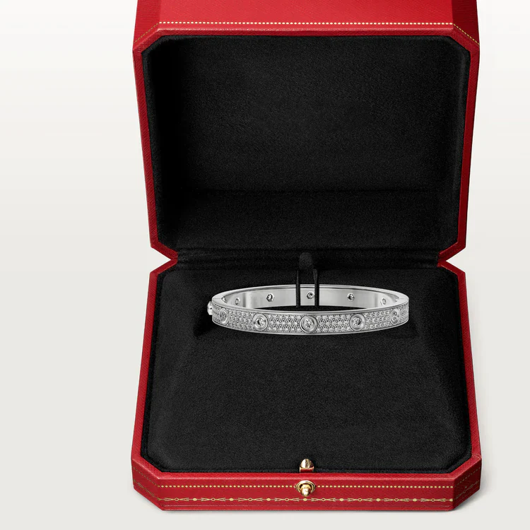 Regalia jewelryLOVE BRACELET 6.1MM DIAMOND-PAVED 10 BIG DIAMONDS