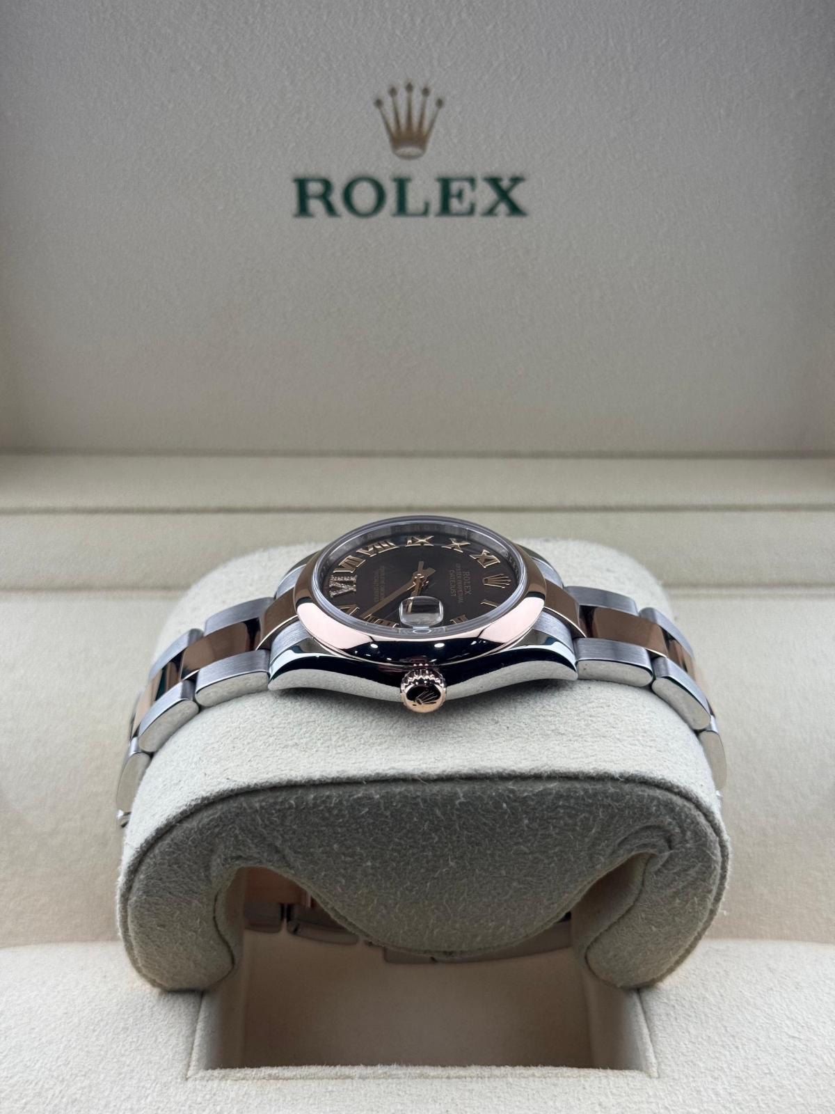 【Super Clone】ROLEX Datejust m278241-0003/0004 Chocolate 31mm Dial Oyster Bracelet Watch