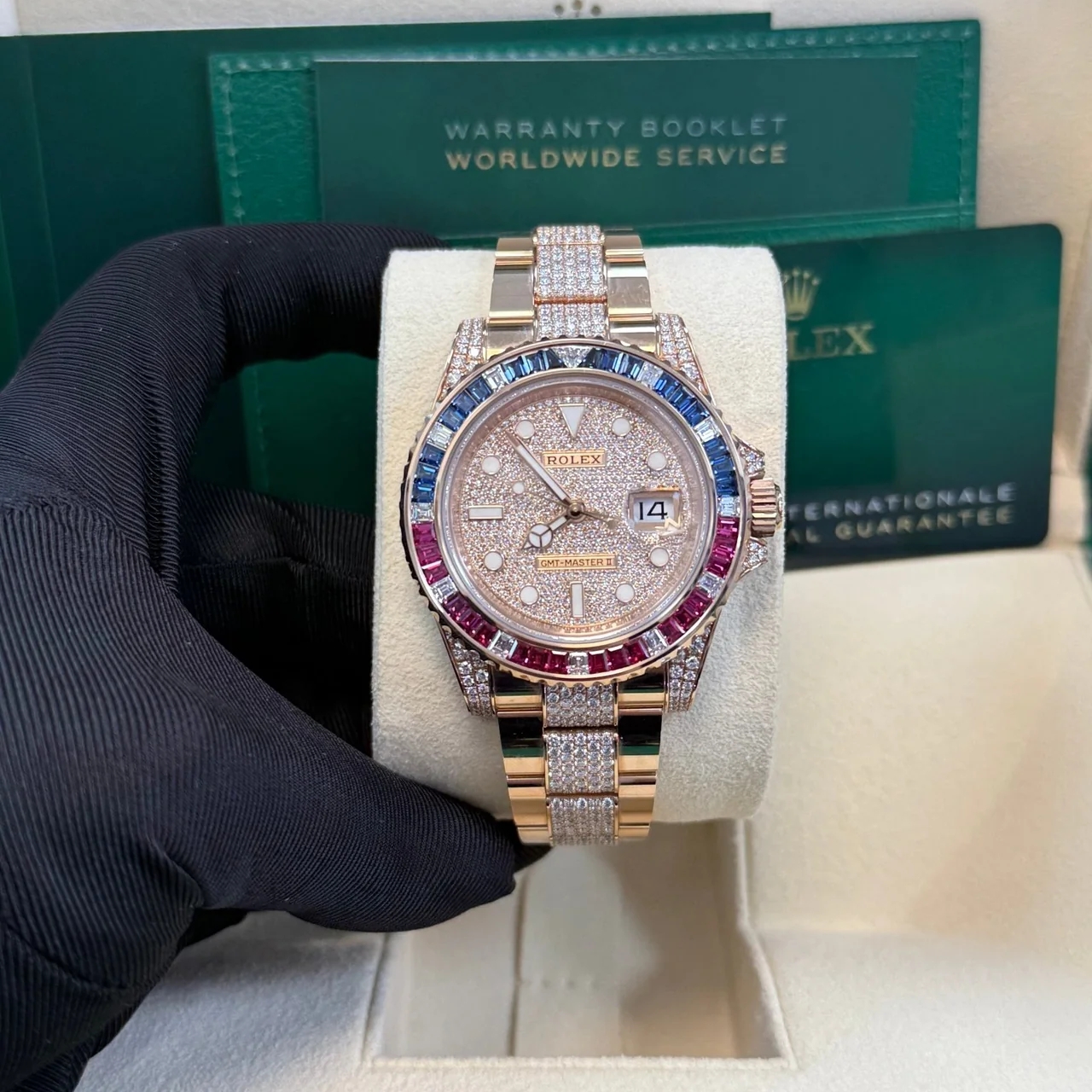 【Super Clone】ROLEX GMT-Master II 40mm 126755SARU