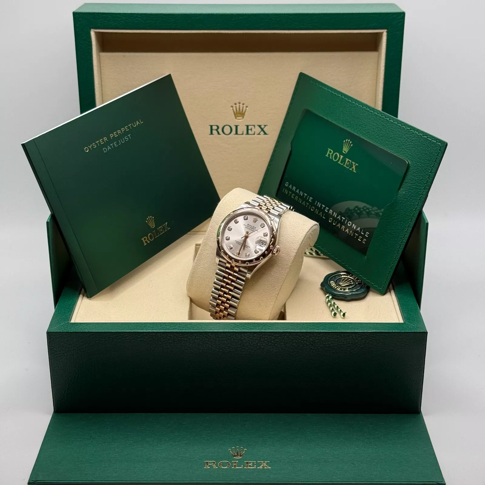 【Super Clone】ROLEX Datejust m278341-0015/0016 Silver Dial 31mm Oyster Bracelet