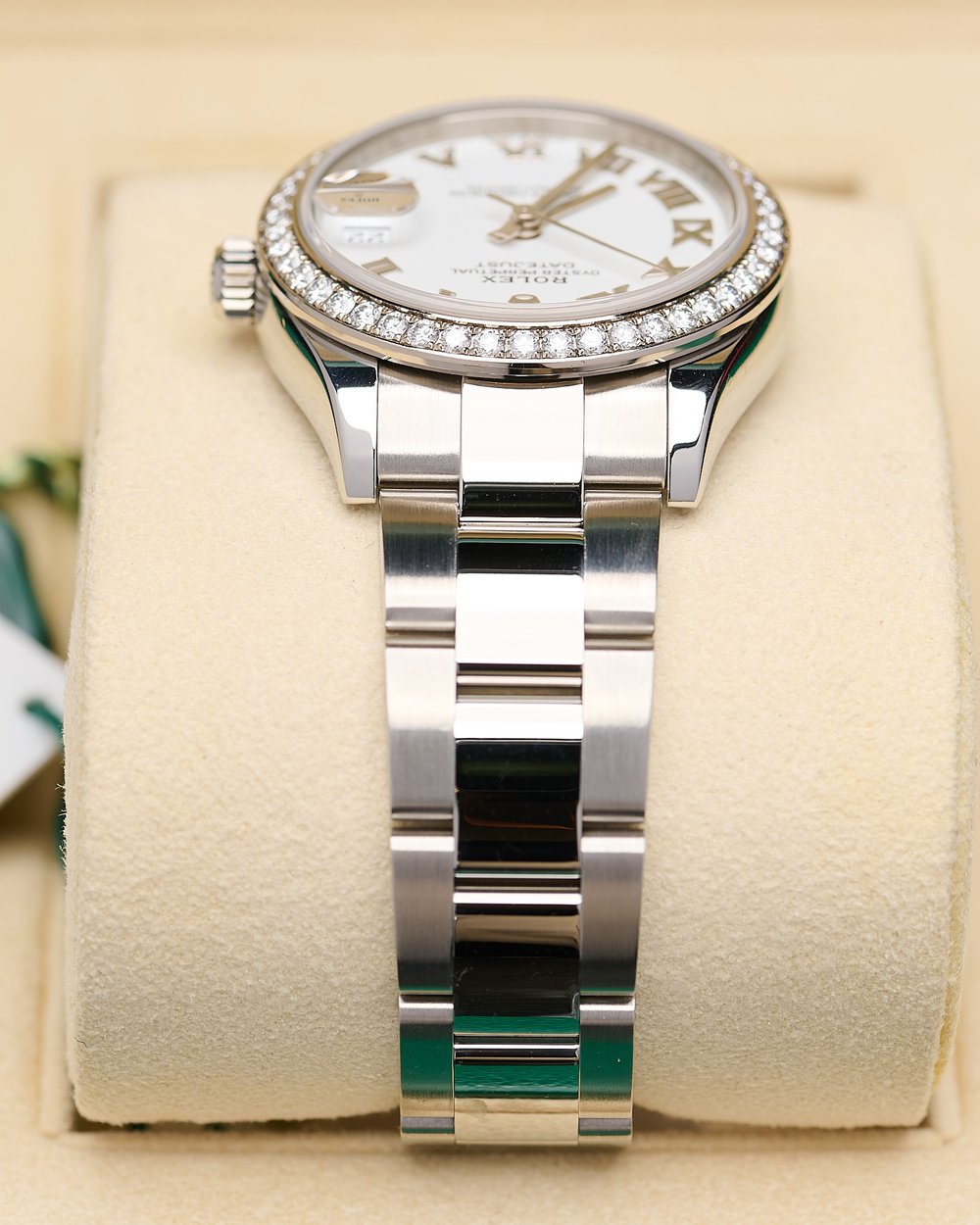 【Super Clone】ROLEX Datejust m278384RBR-0013/0014 White 31mm Dial Oyster Watch