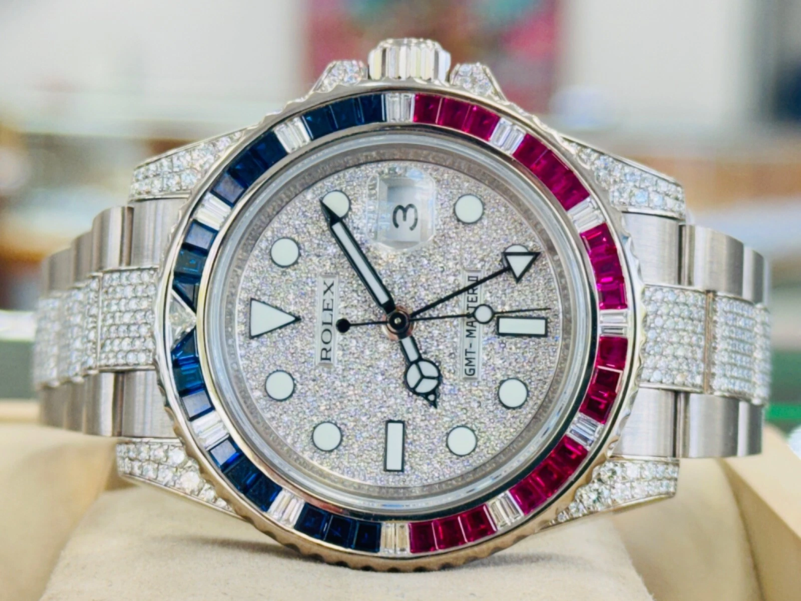 【Super Clone】ROLEX GMT Master II 116759SARU 40mm