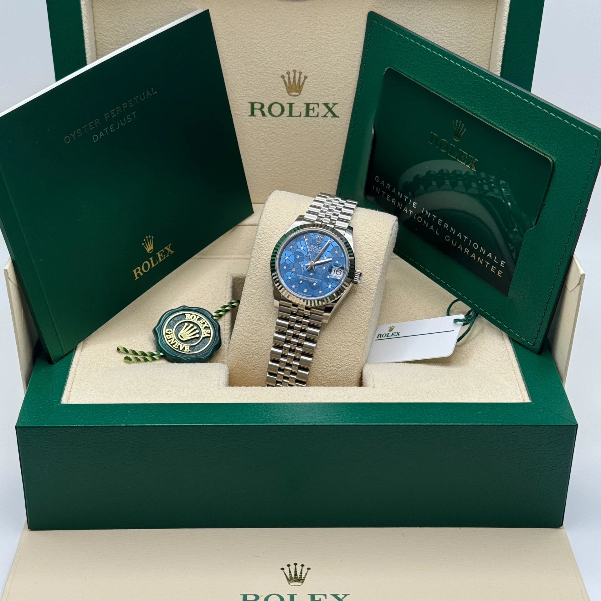【Super Clone】ROLEX Datejust m278274-0035/0036 Azzurro Blue Dial Oyster Watch