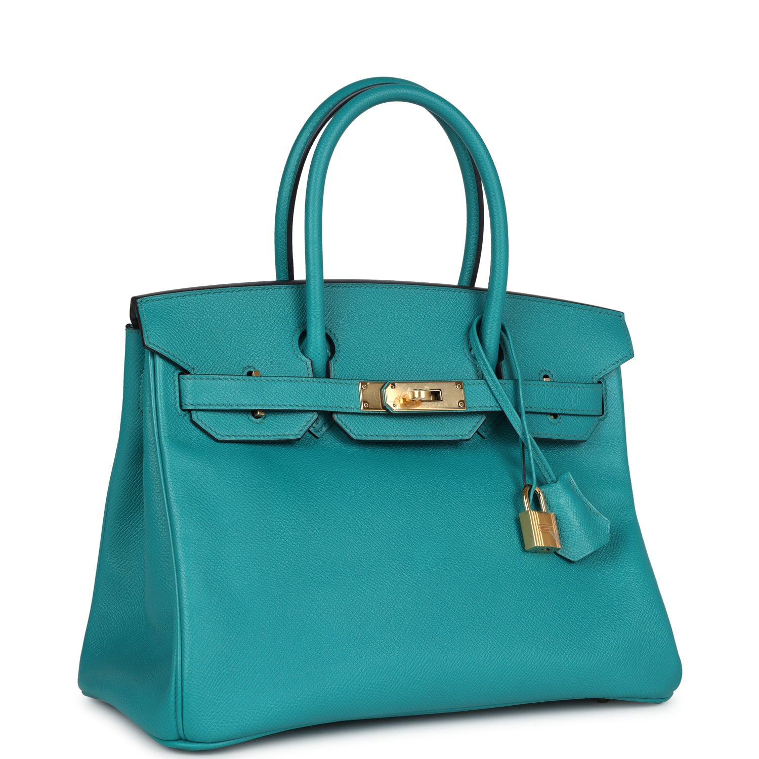 Hermès Special Order (HSS) Birkin 30 Bleu Paon Epsom Gold Hardware