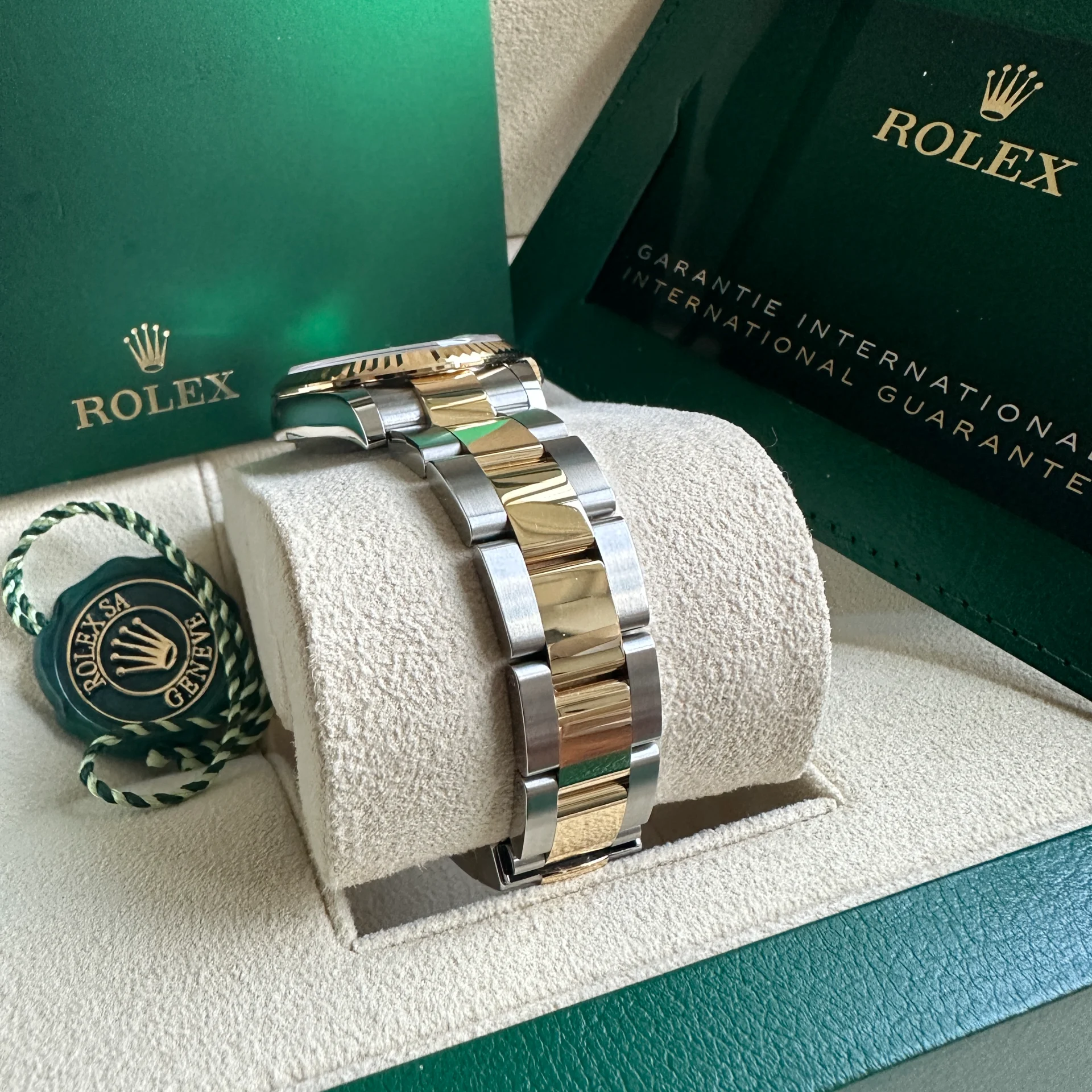【Super Clone】ROLEX Datejust m278273-0019/0020 31mm Silver Dial Stainless Steel and Yellow Gold Oyster Watch