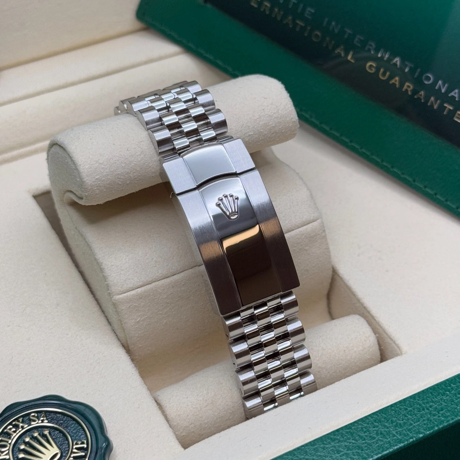 【Super Clone】ROLEX  Datejust 36mm 126200 Oyster Perpetual Wimbledon Dial Jubilee Stainless Steel