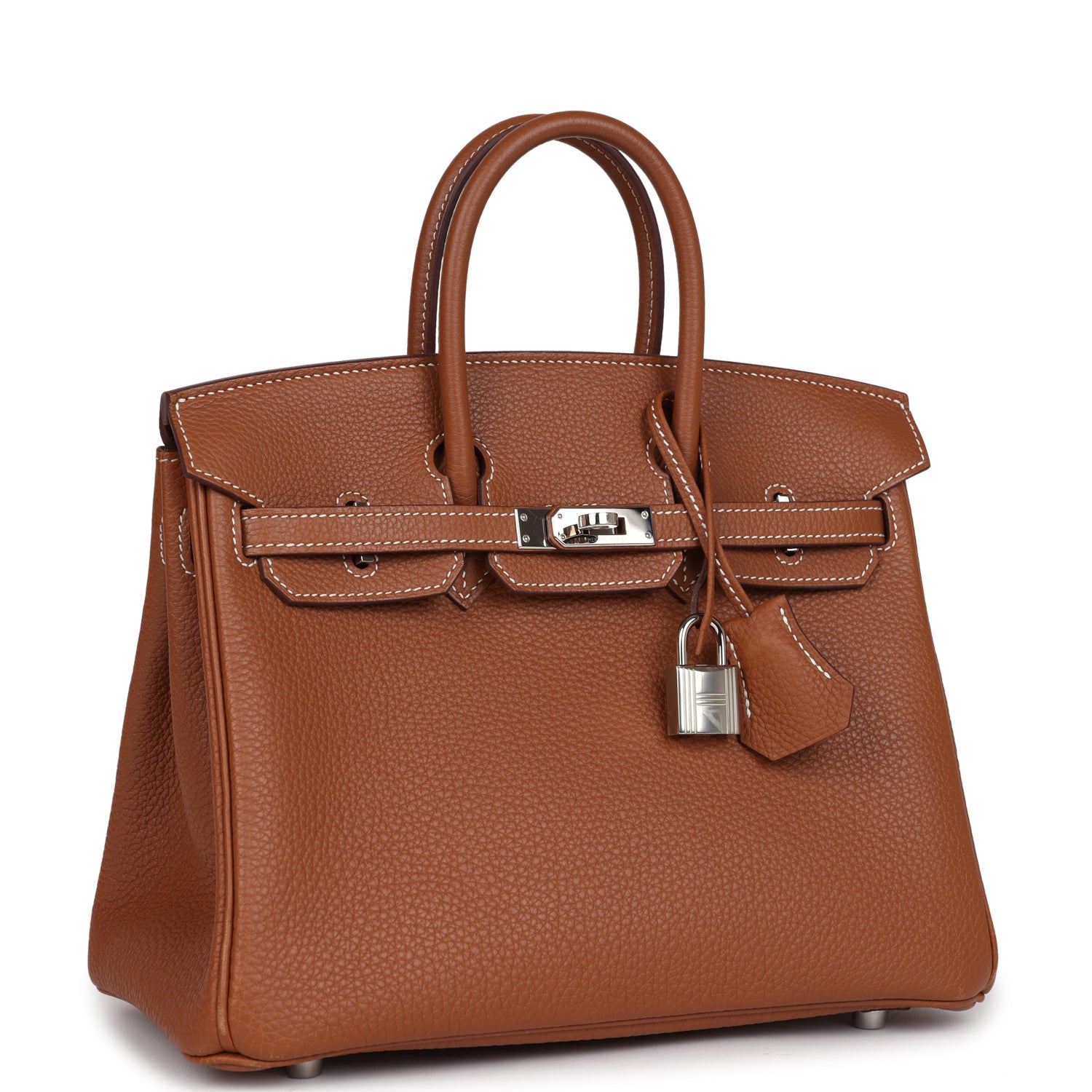 Hermès Birkin 25 Gold Togo Palladium Hardware