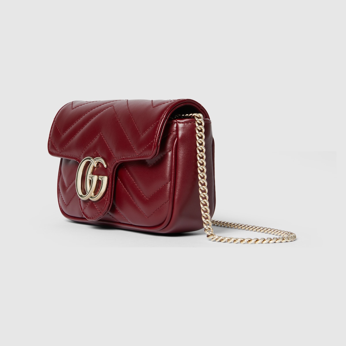 GG Marmont Leather Super Mini Bag