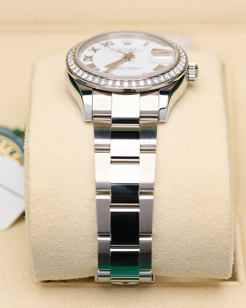 【Super Clone】ROLEX Datejust m278384RBR-0013/0014 White 31mm Dial Oyster Watch
