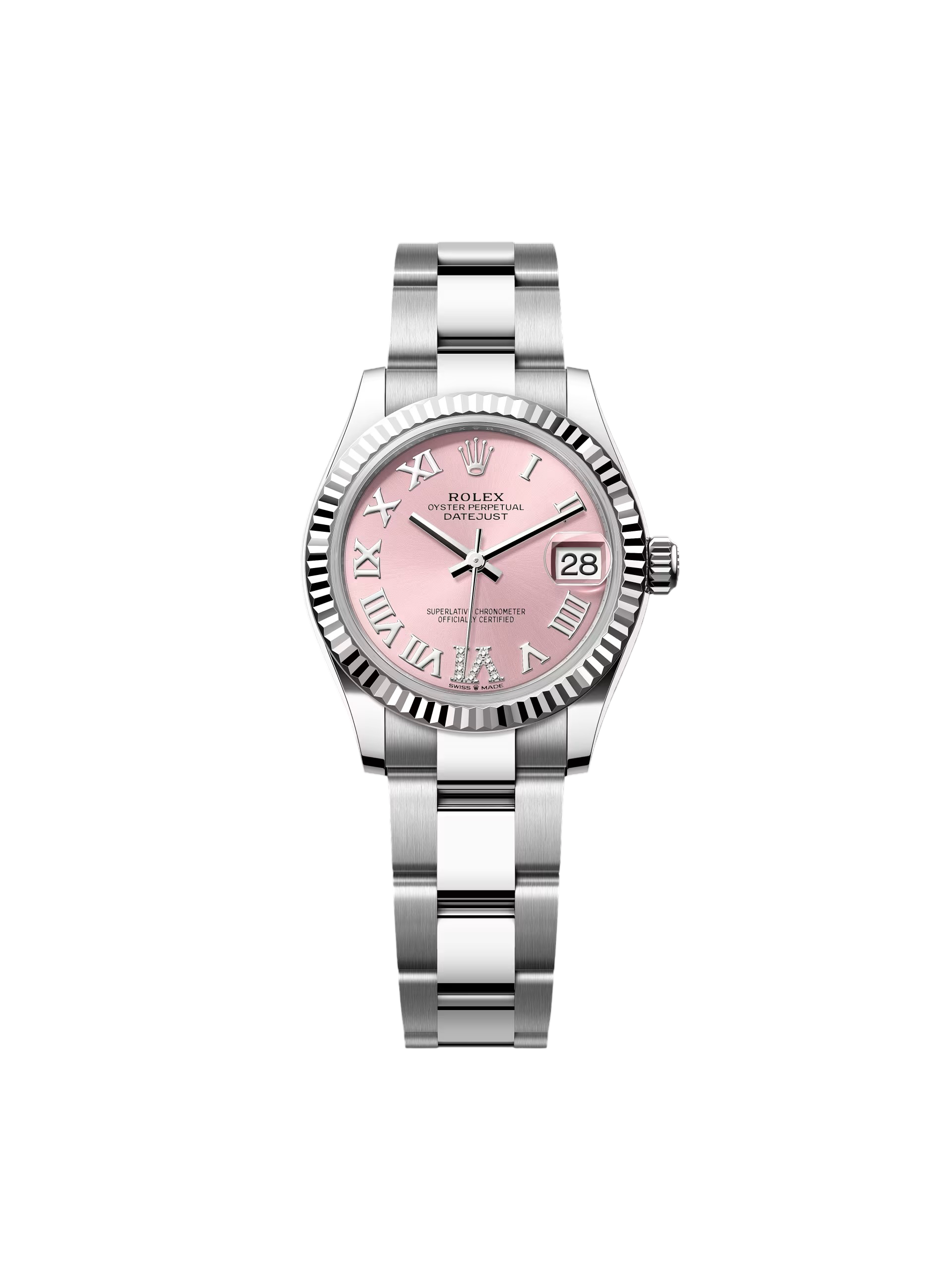 【Super Clone】ROLEX Datejust m278274-0023/0024 Pink 31mm Dial Oyster Watch