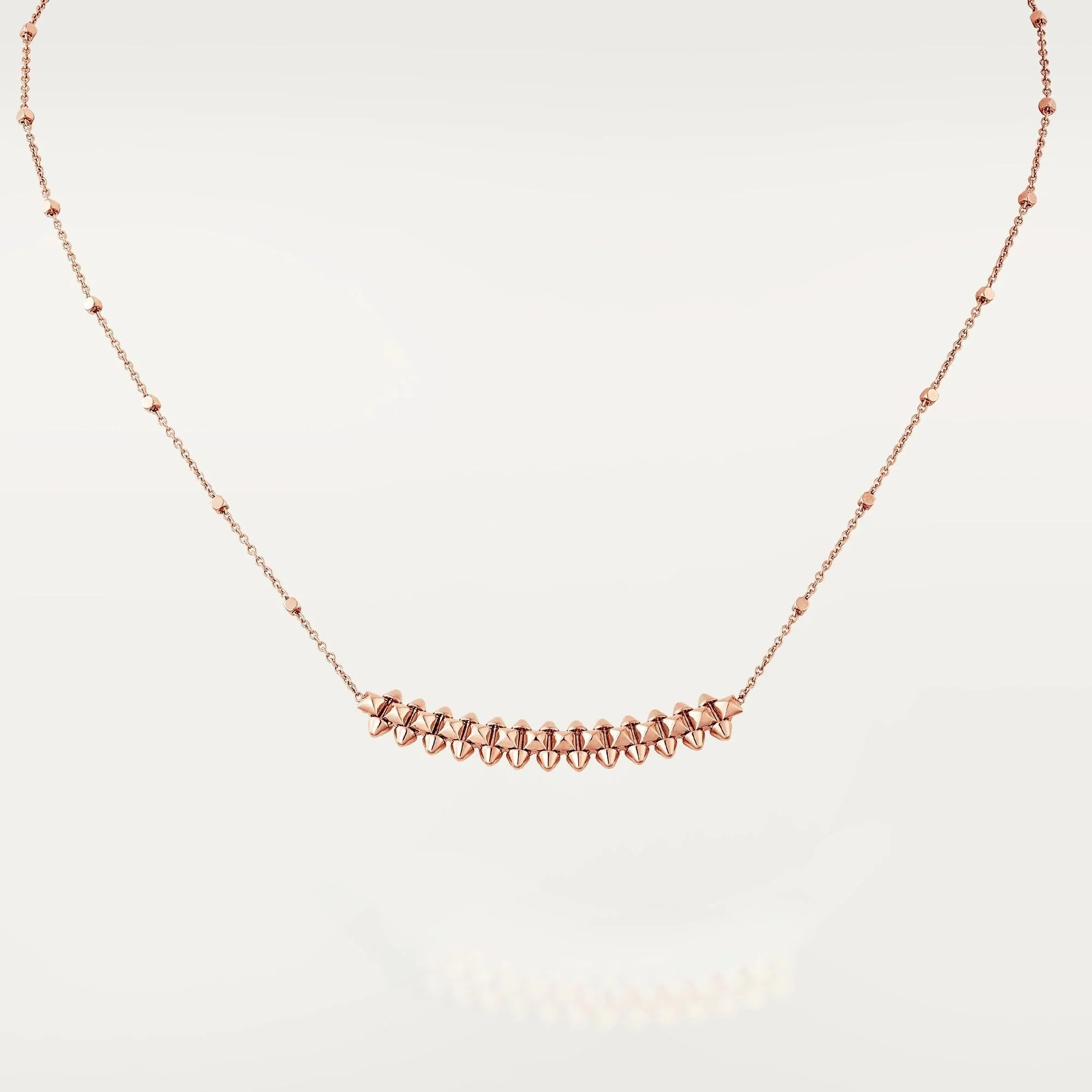Regalia jewelryCLASH PINK GOLD NECKLACE