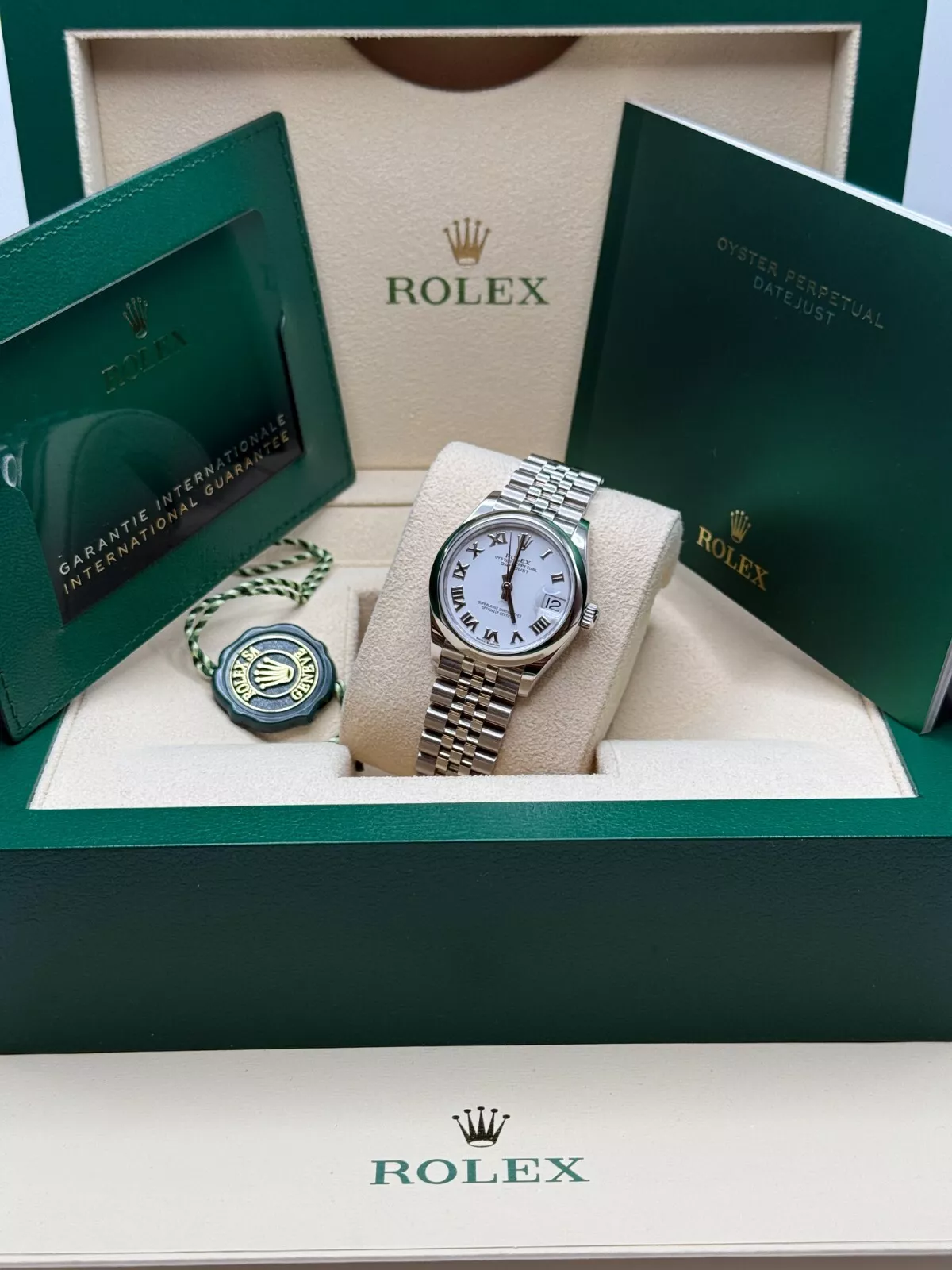 【Super Clone】ROLEX Datejust m278240-0003/0004 31mm White Roman Domed Bezel Oyster Oystersteel
