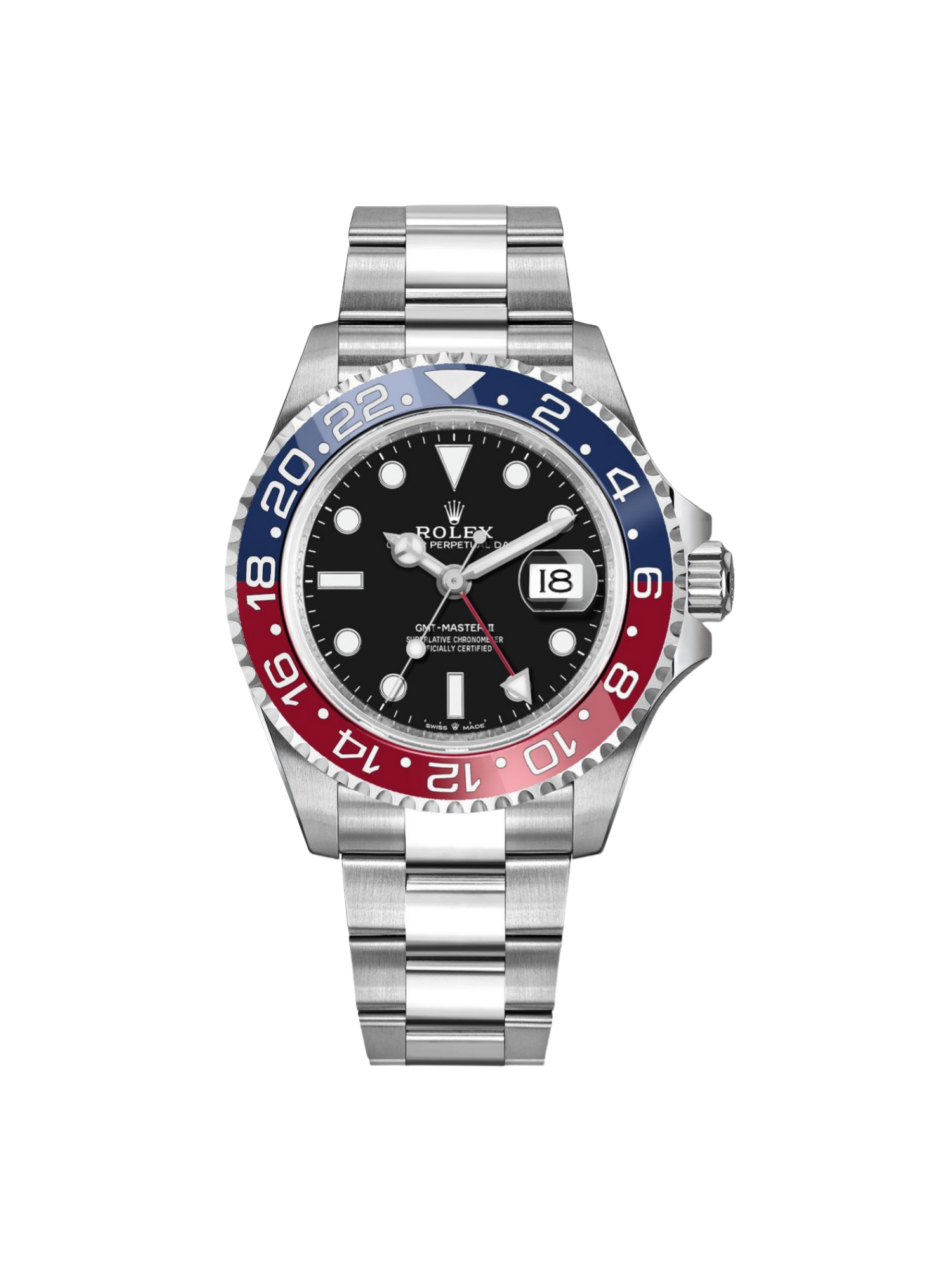 【Super Clone】ROLEX  GMT-Master II 116719BLRO 40mm