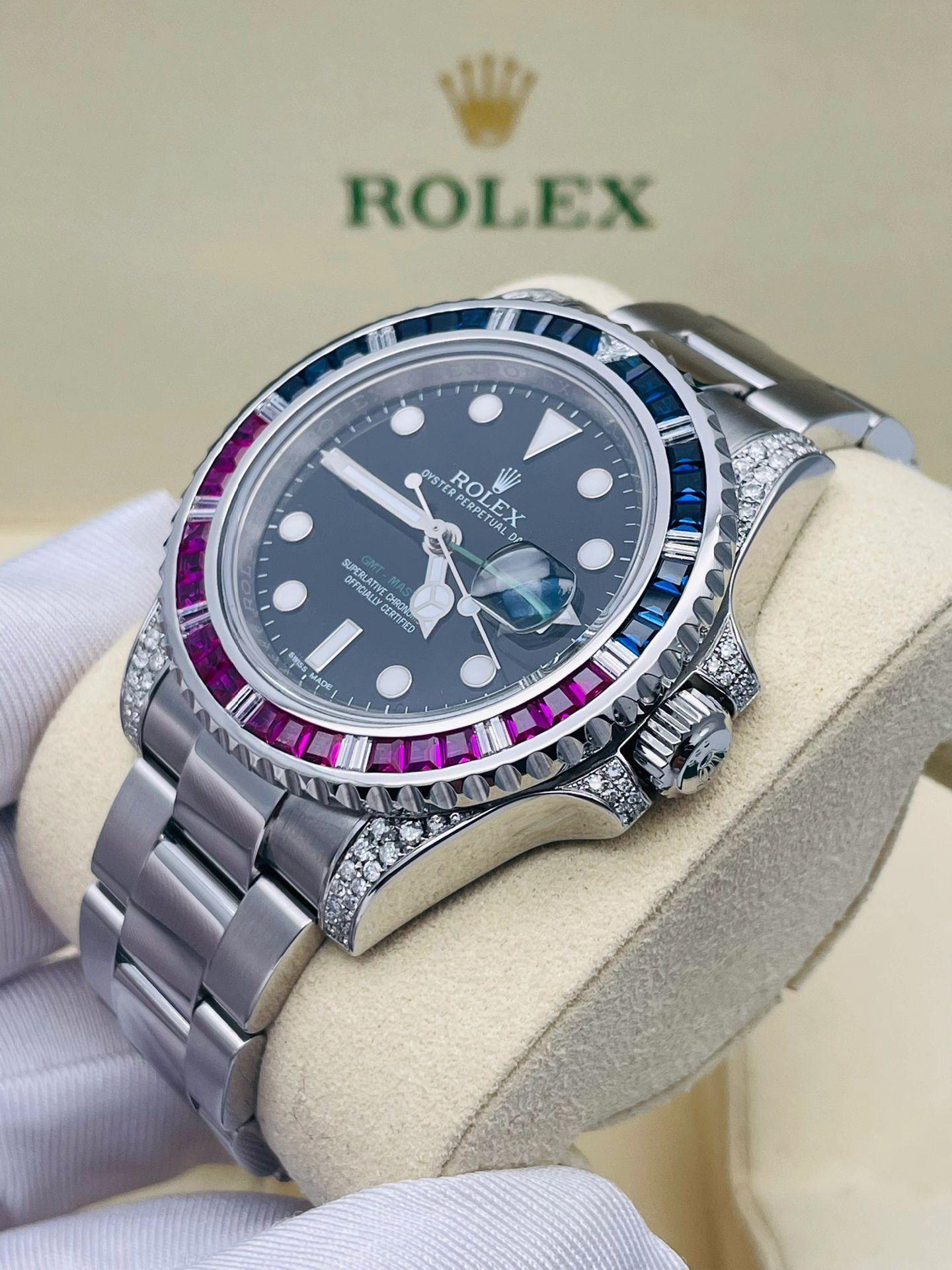 【Super Clone】Rolex GMT Master II 40mm 116759SANR/SARU