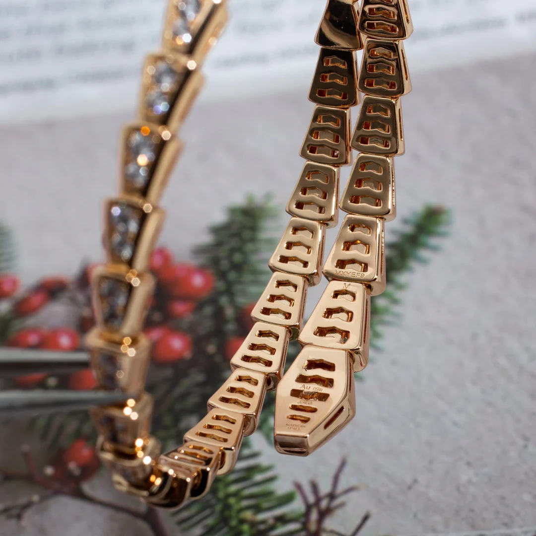 Regalia jewelrySERPENTI BRACELET 6.8MM PINK GOLD DIAMOND