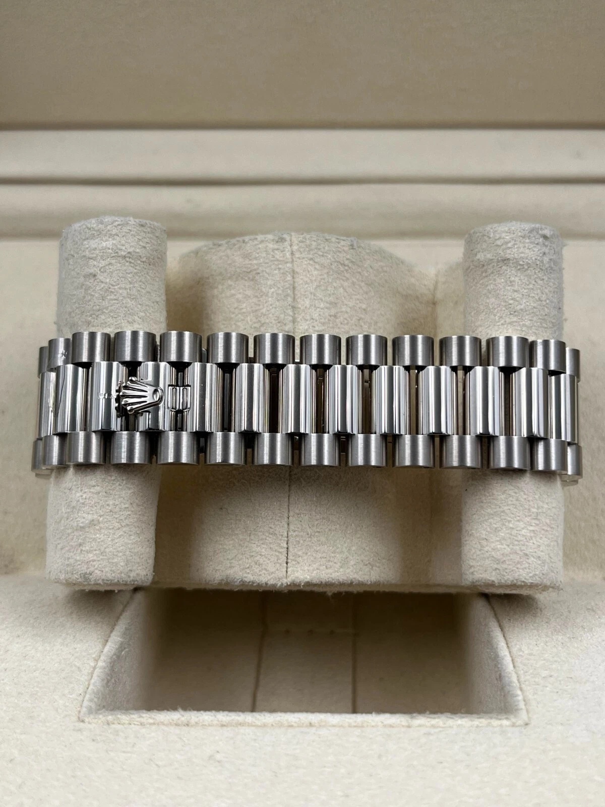 【Super Clone】ROLEX  Day-Date 40mm 228349RBR-0039 White Dial President Bracelet