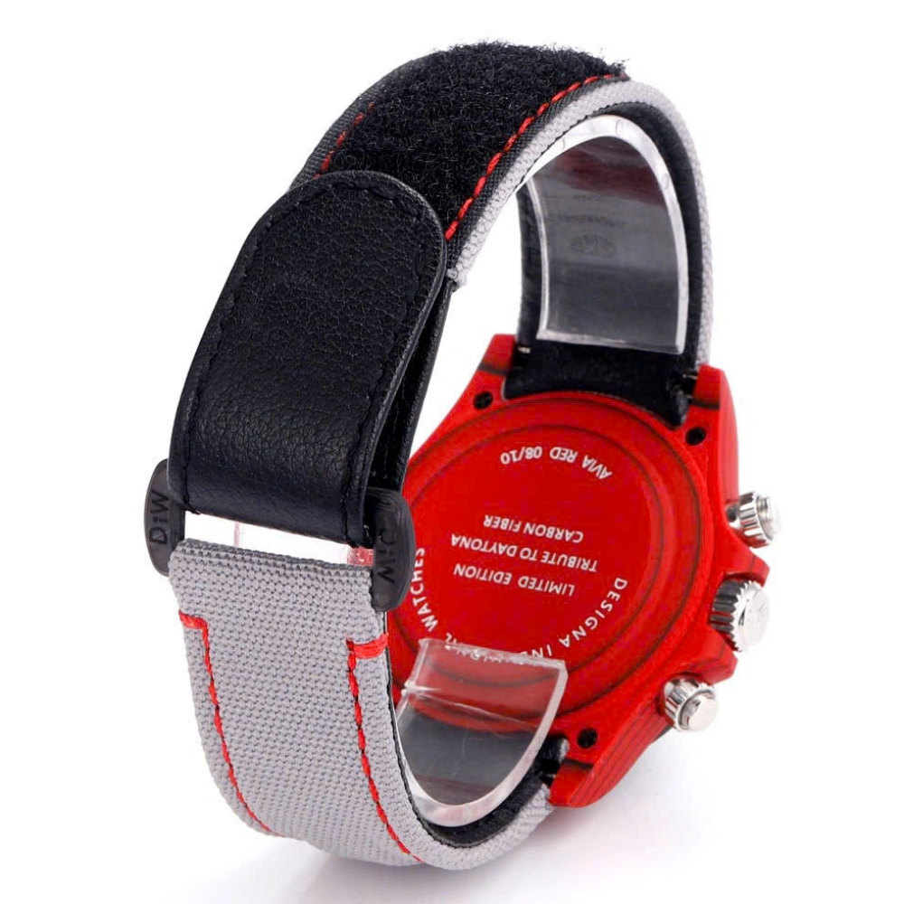 【Super Clone】ROLEX Cosmograph Daytona DIW Carbon AVIA Red 40mm Replica 1:1 – Top Quality Version