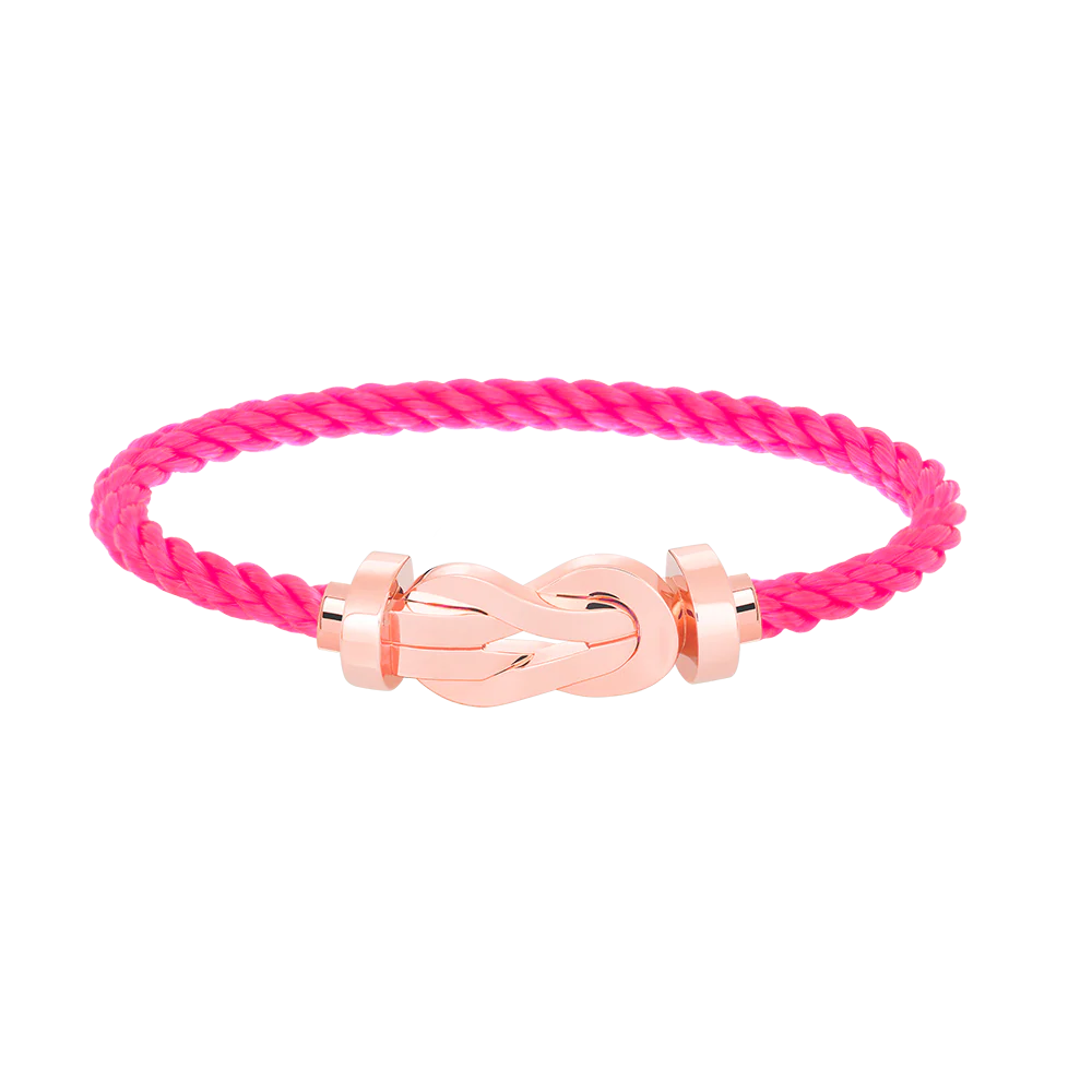 Regalia jewelryCHANCE LARGE 8 FIGURE BUCKLE NO DIAMOND BRACELET ROSE GOLD