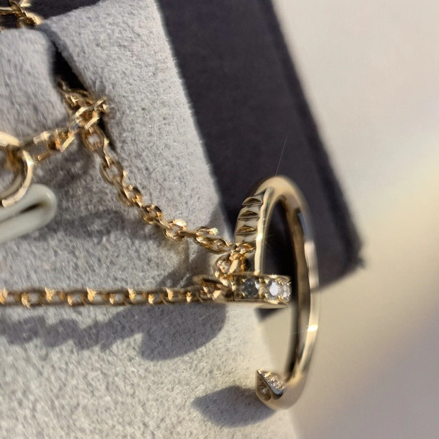 Regalia jewelryJUSTE NECKLACE PINK GOLD