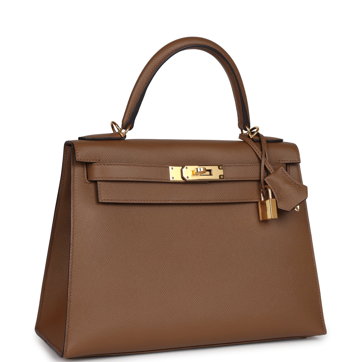 Hermès Kelly Sellier 28 Alezan Epsom Gold Hardware