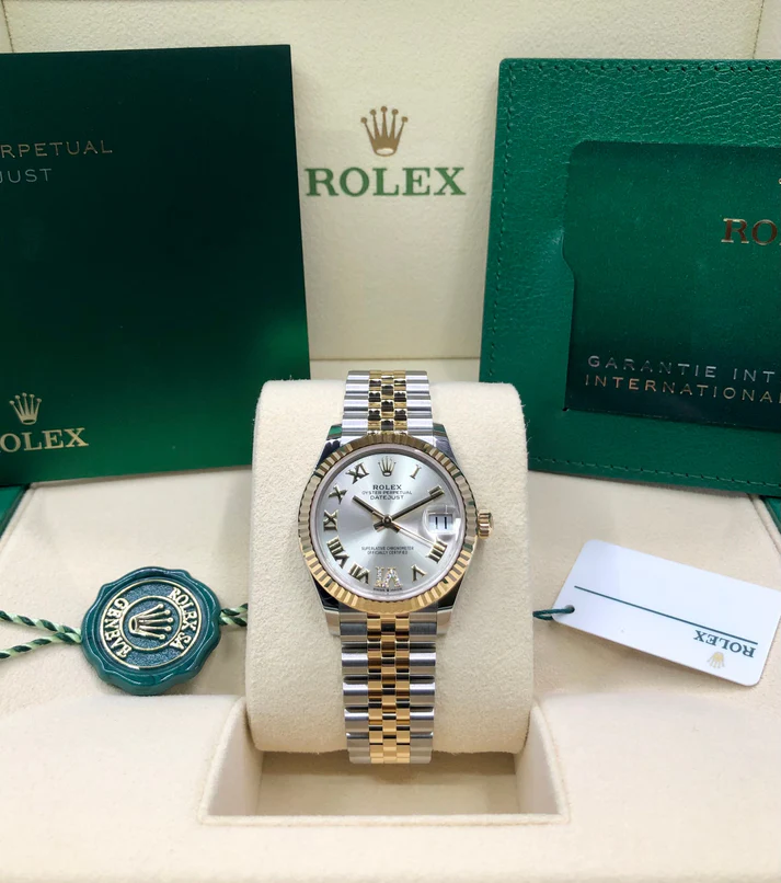 【Super Clone】ROLEX Datejust m278273-0003/0004 31mm Silver Dial Stainless Steel and Yellow Gold Oyster Watch