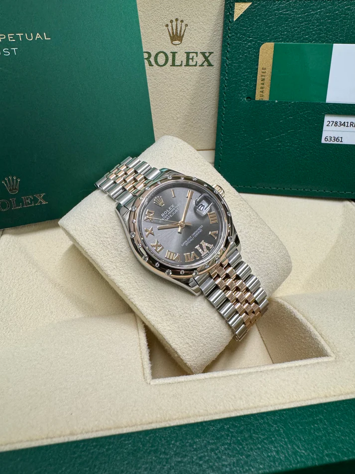 【Super Clone】ROLEX Datejust m278341-0029/0030 Slate Dial 31mm Dial Oyster Bracelet