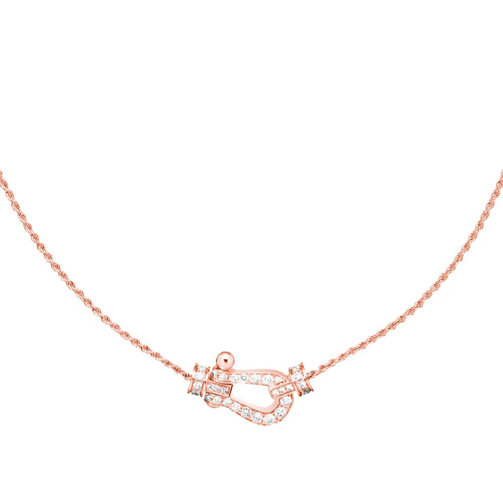 Regalia jewelryFORCE 10 PINK GOLD DIAMOND NECKLACE