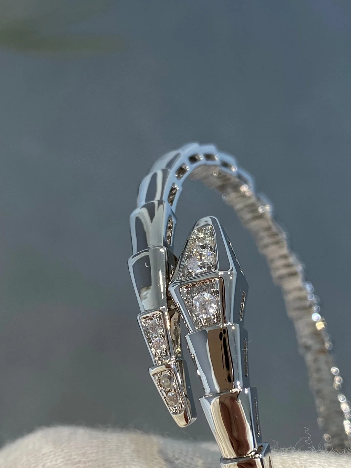 Regalia jewelrySERPENTI BRACELET DIAMONDS SILVER