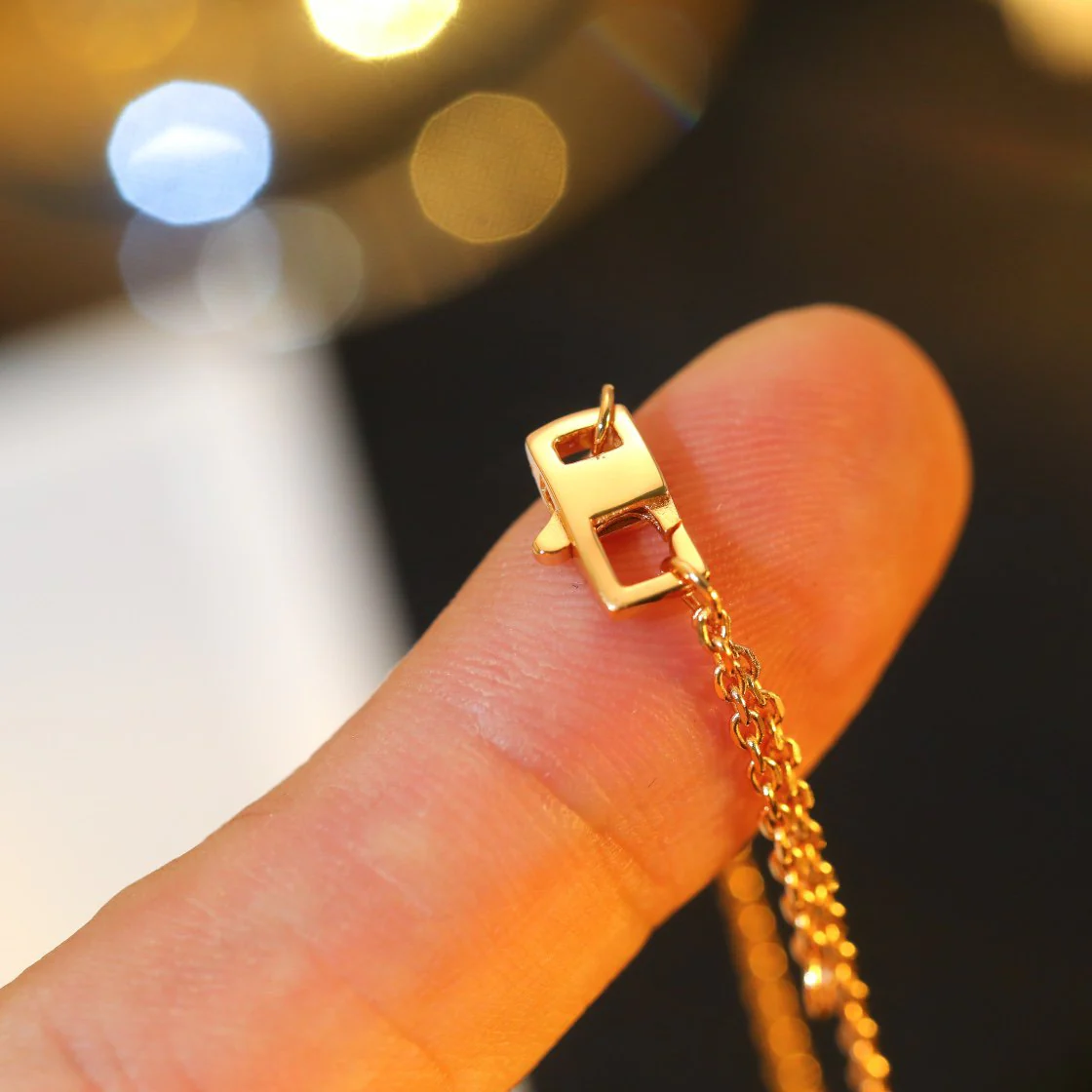 Regalia jewelrySTAR AND SUN DIAMOND PINK GOLD NECKLACE