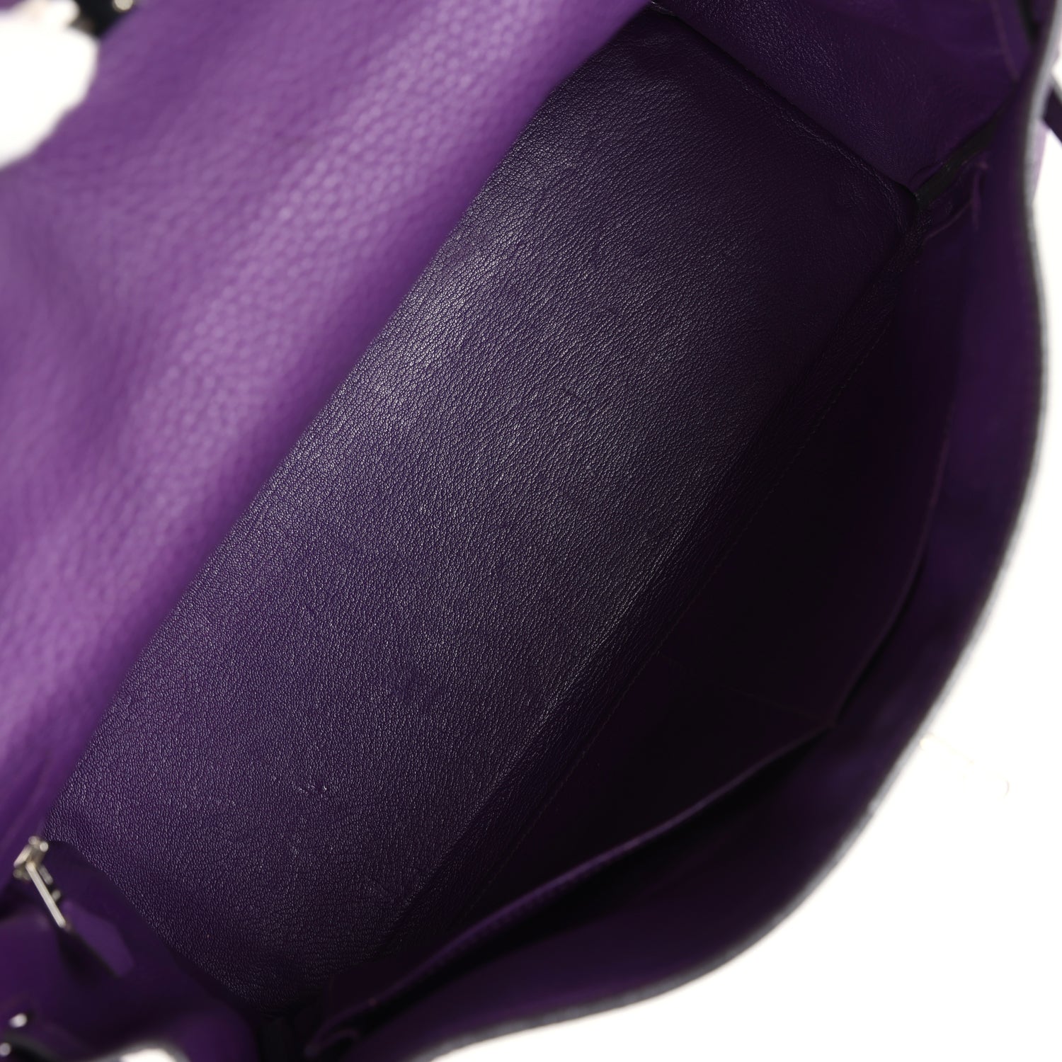 Hermes Kelly Retourne 35 Ultraviolet Clemence Palladium Hardware
