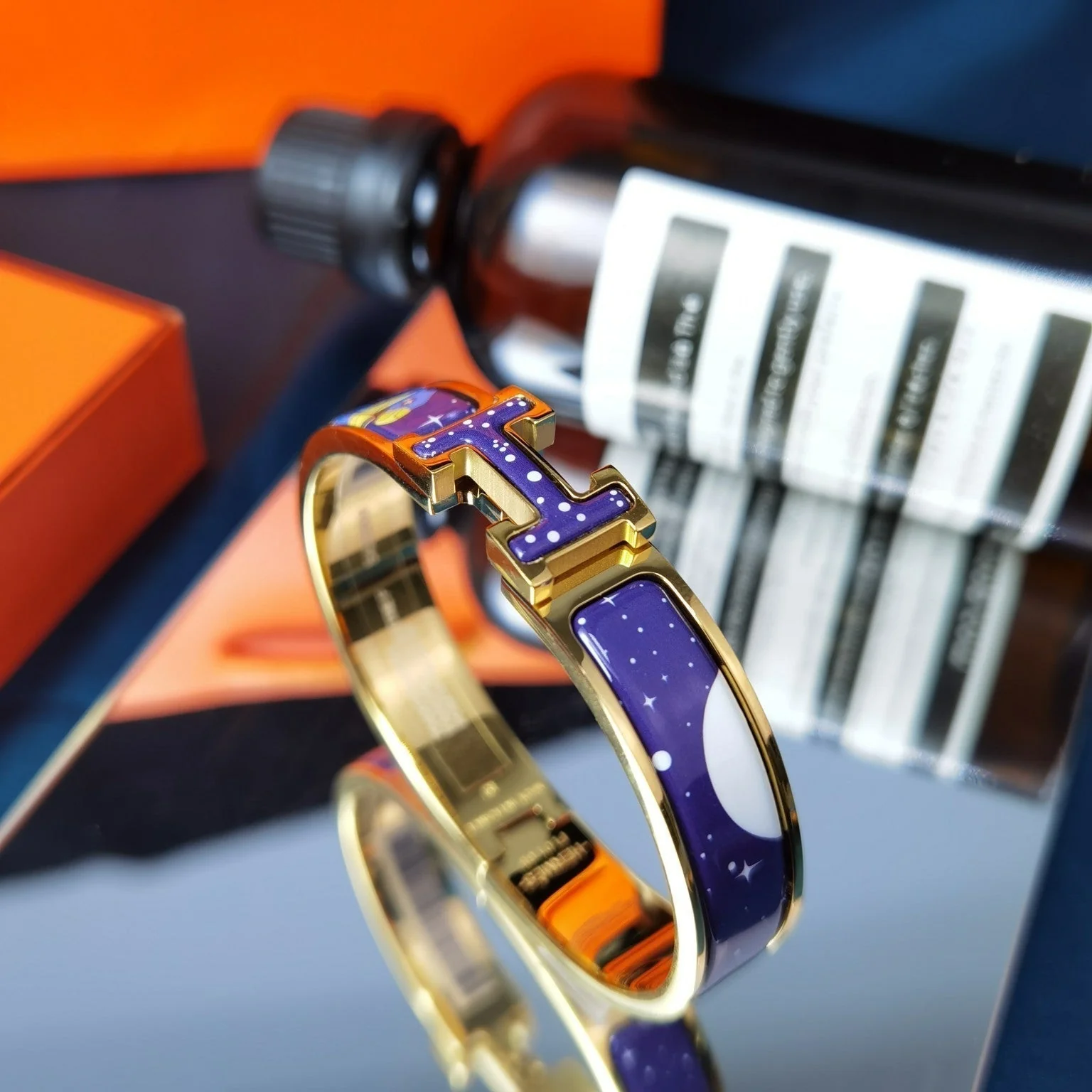 Regalia jewelryH STAR AND MOON BRACELET 12MM