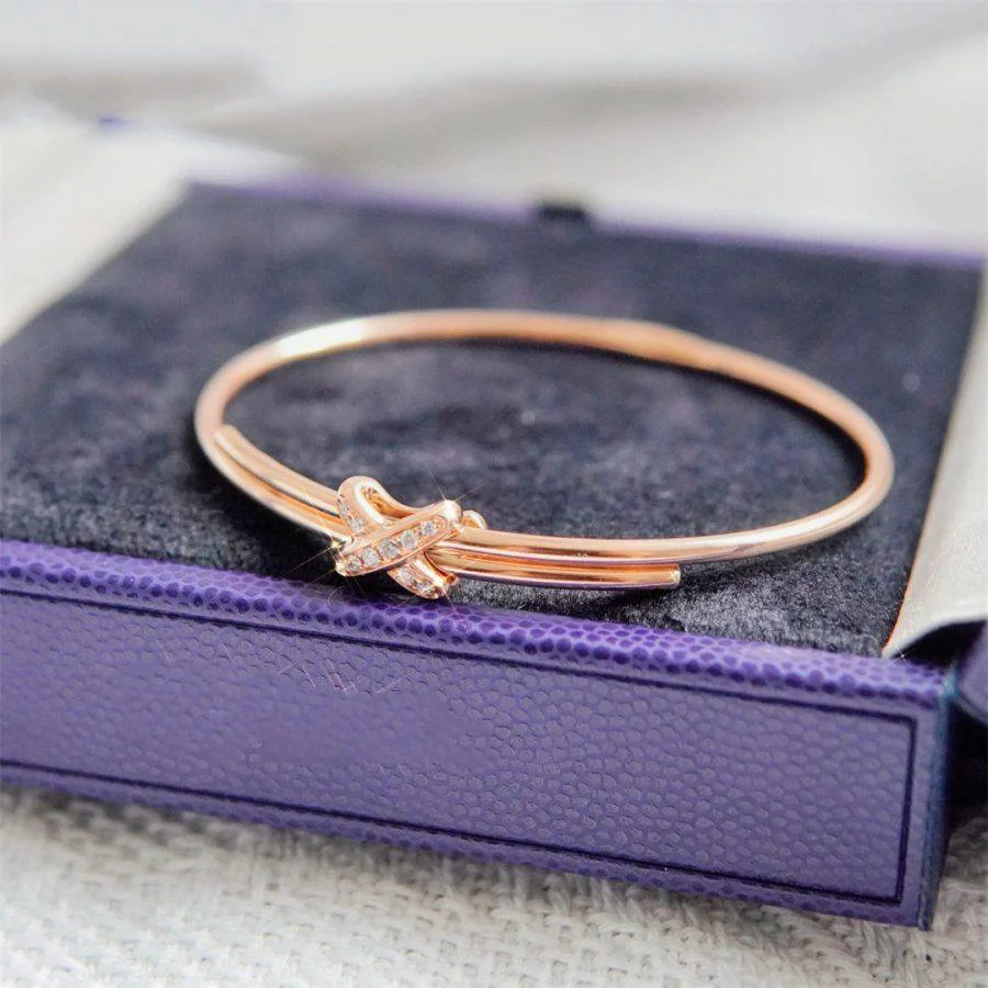 Regalia jewelryJEUX DE BRACELET PINK GOLD DIAMONDS