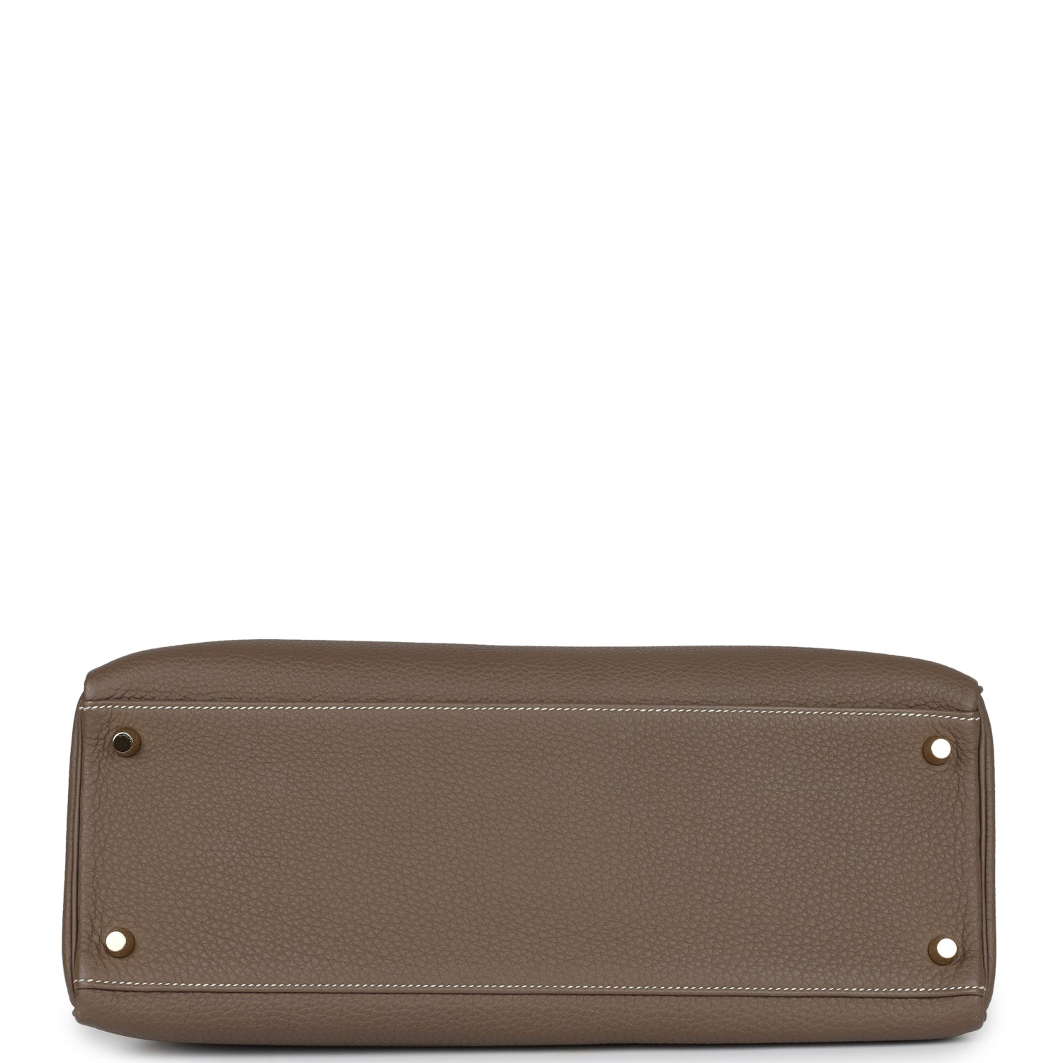 Hermès Kelly Retourne 35 Etoupe Togo Gold Hardware