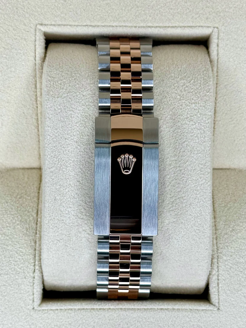 【Super Clone】ROLEX Datejust 41mm 126331 Sundust Diamond Jubilee Steel and Everose Gold Watch