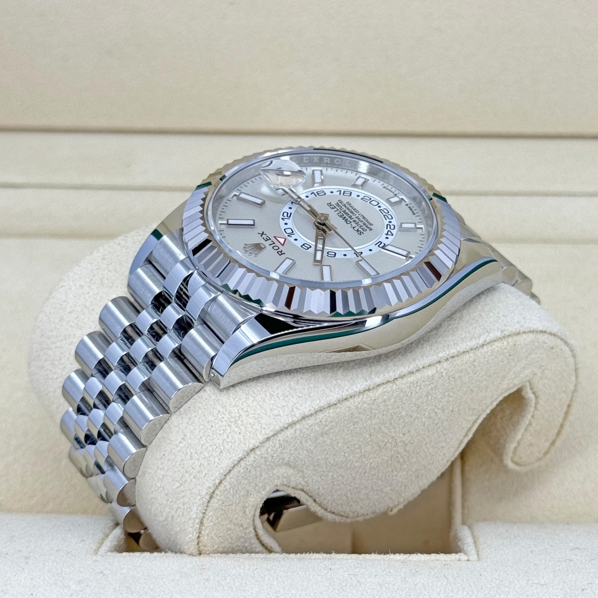 【Super Clone】ROLEX  Sky-Dweller 42mm 336934-0003/0004 Stainless Steel White Dial Oyster