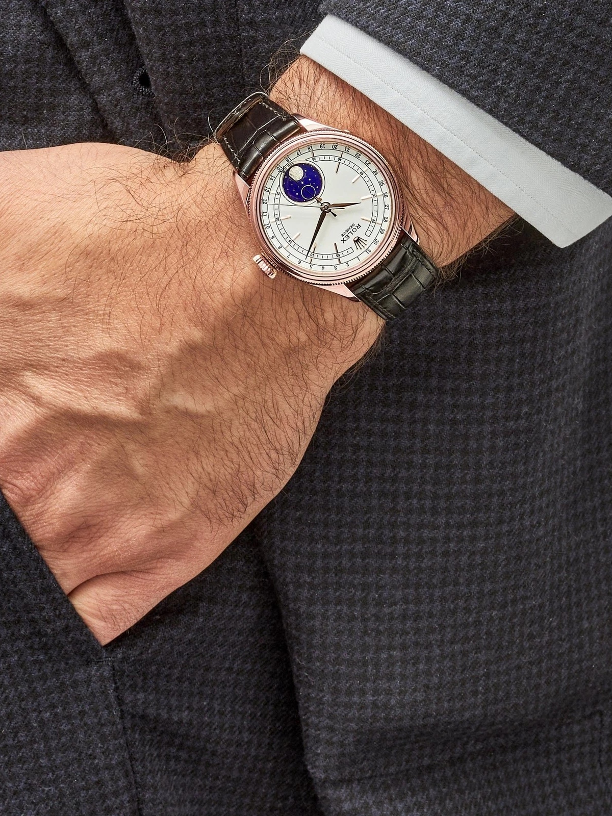 【Super Clone】ROLEX  Cellini Moonphase M50535-0002 39mm