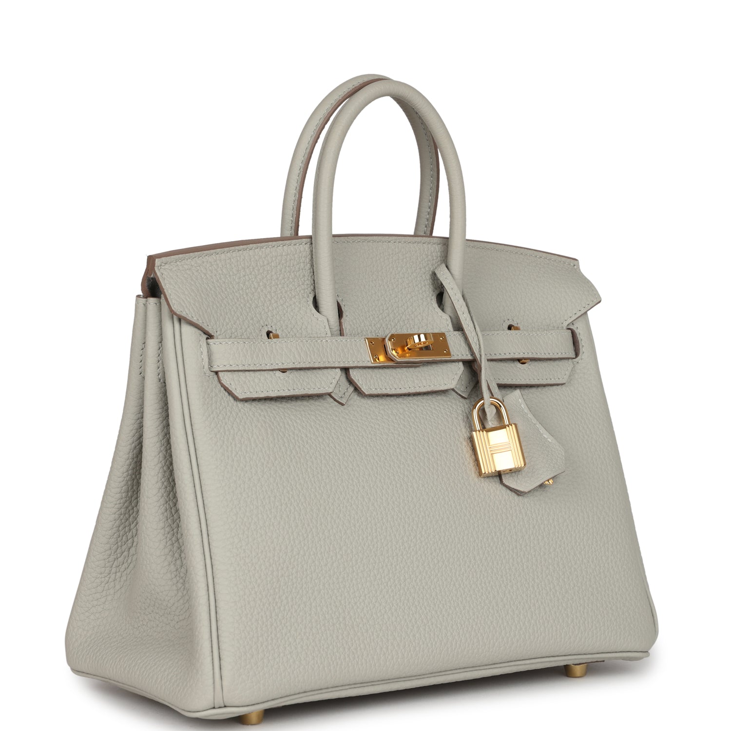 Hermès Birkin 25 Gris Perle Togo Gold Hardware