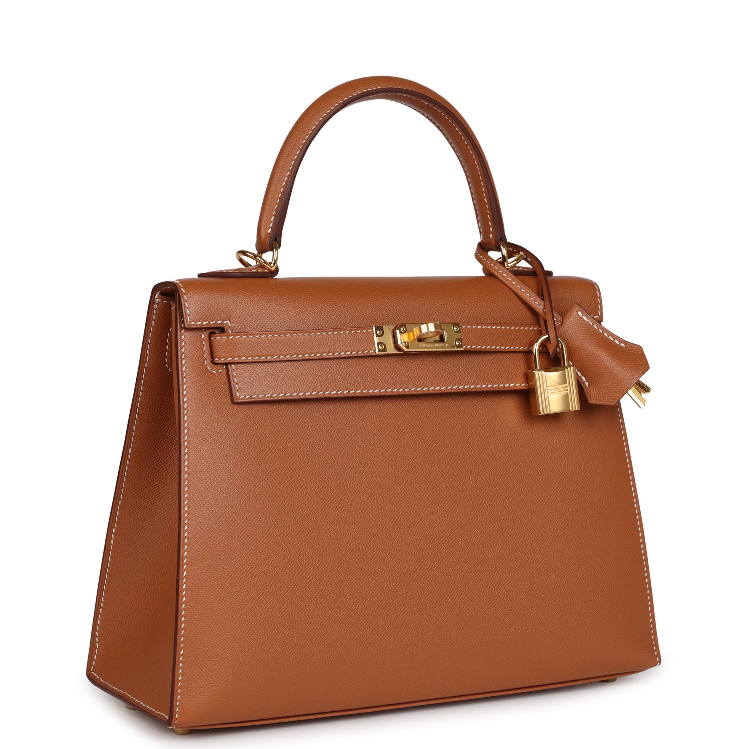 Hermès Kelly Sellier 25 Gold Madame Gold Hardware