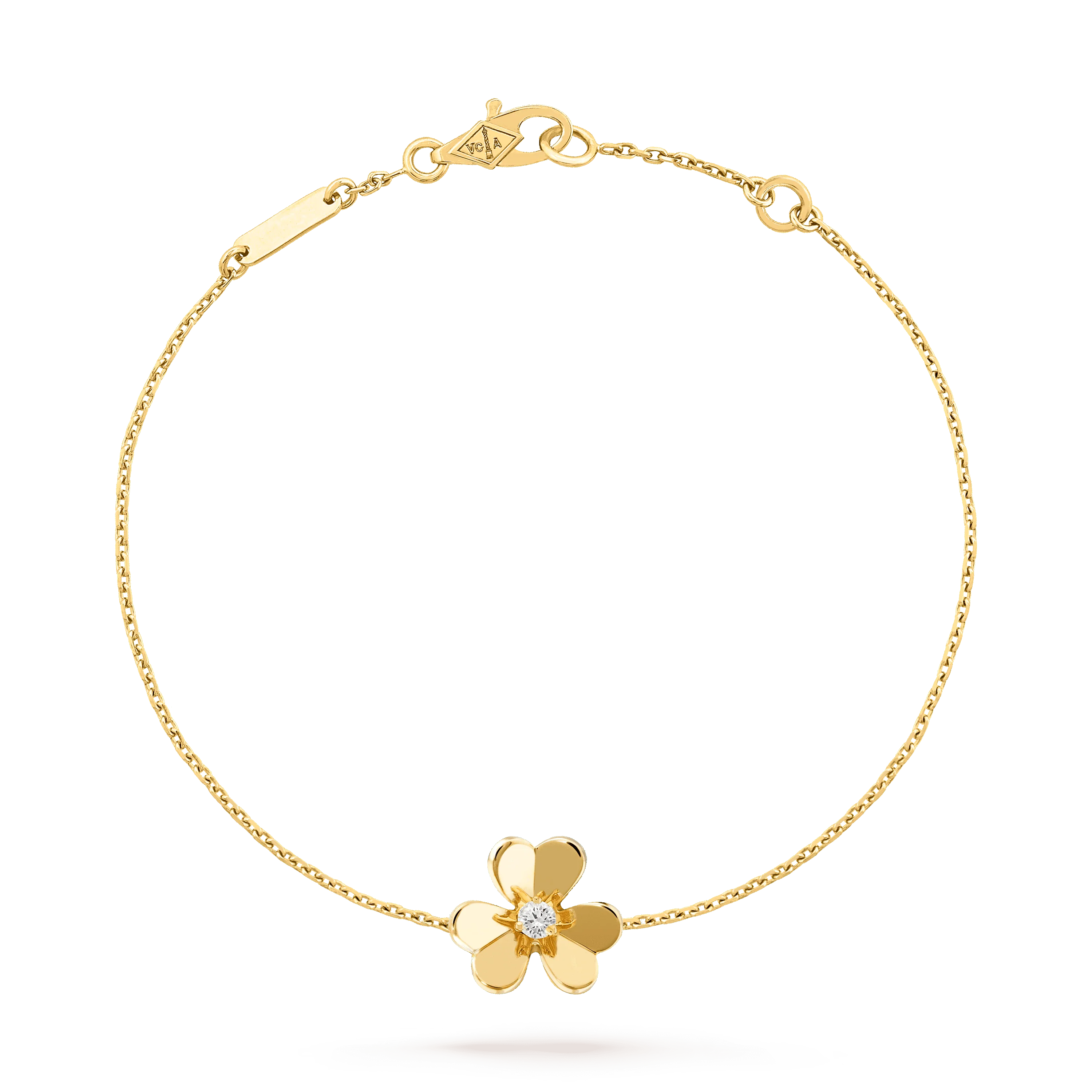 Regalia jewelryFRIVOLE GOLD FLOWER BRACELET