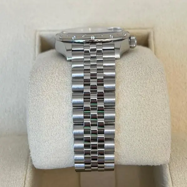 【Super Clone】ROLEX Datejust m278344-0027/0028 Aubergine Diamond Dial 31mm Oyster