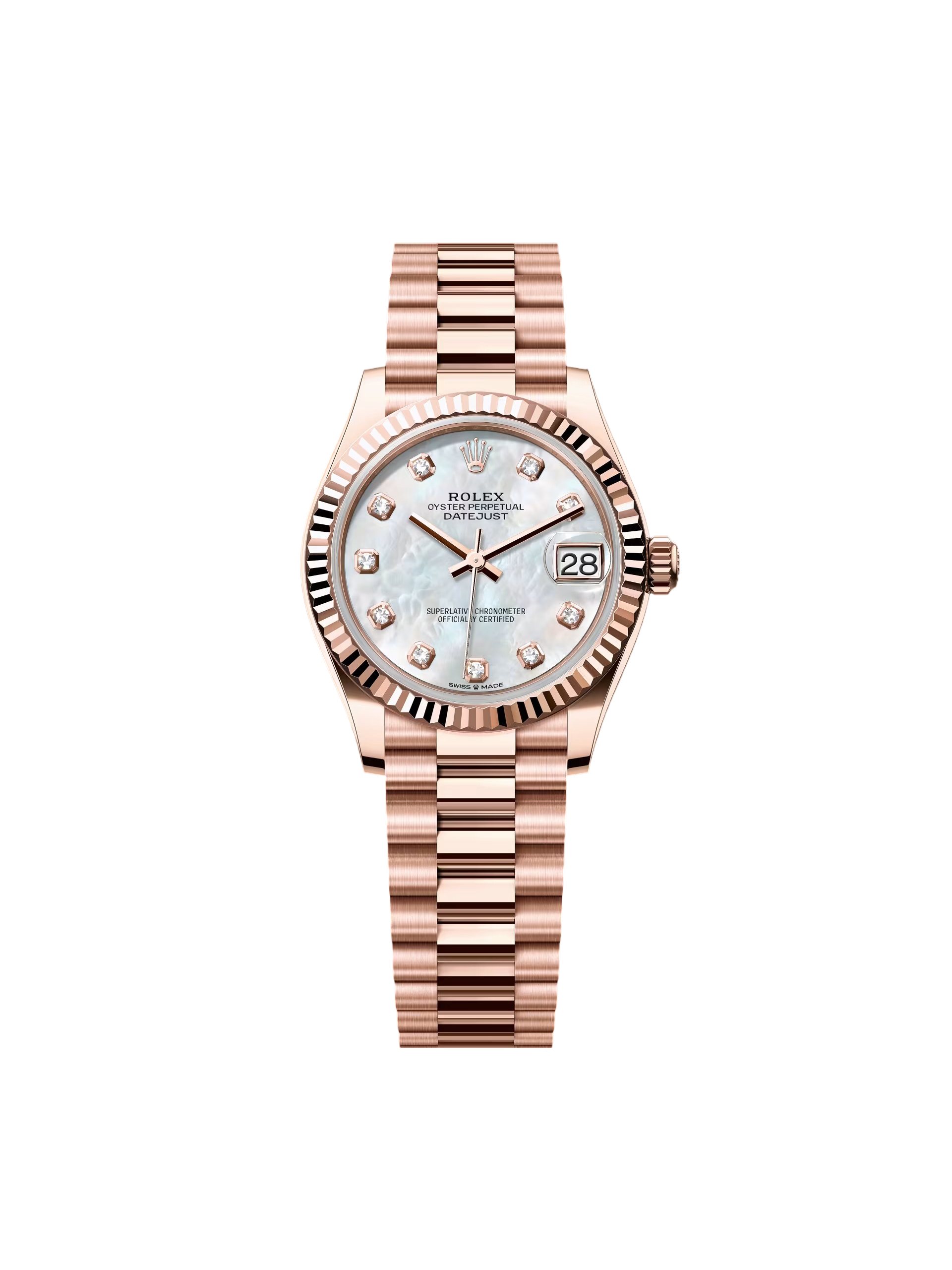 【Super Clone】RLX Datejust m278275-0009 Mother-of-Pearl 31mm Dial