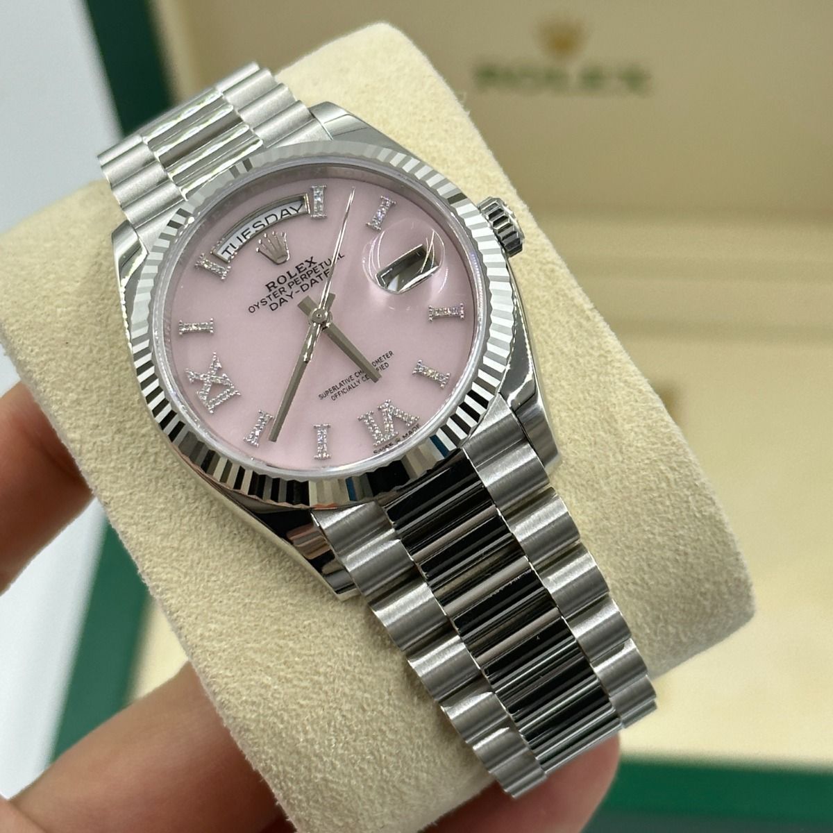【Super Clone】ROLEX   Day-Date M128236-0006 36mm