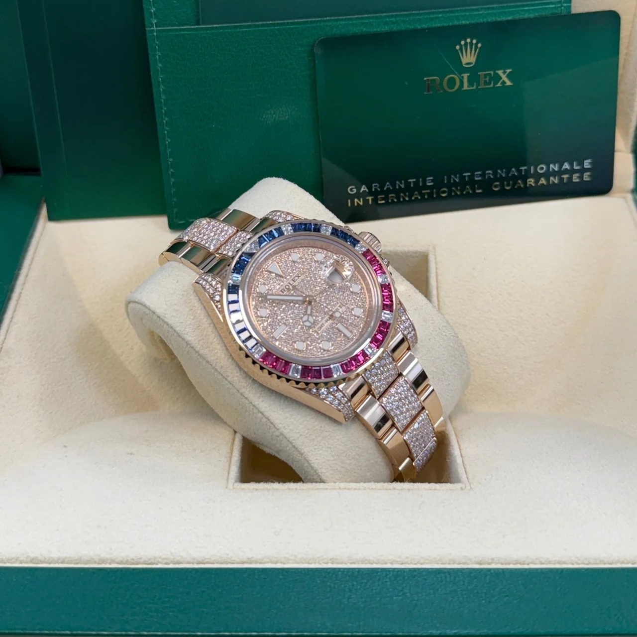 【Super Clone】ROLEX GMT-Master II 40mm 126755SARU