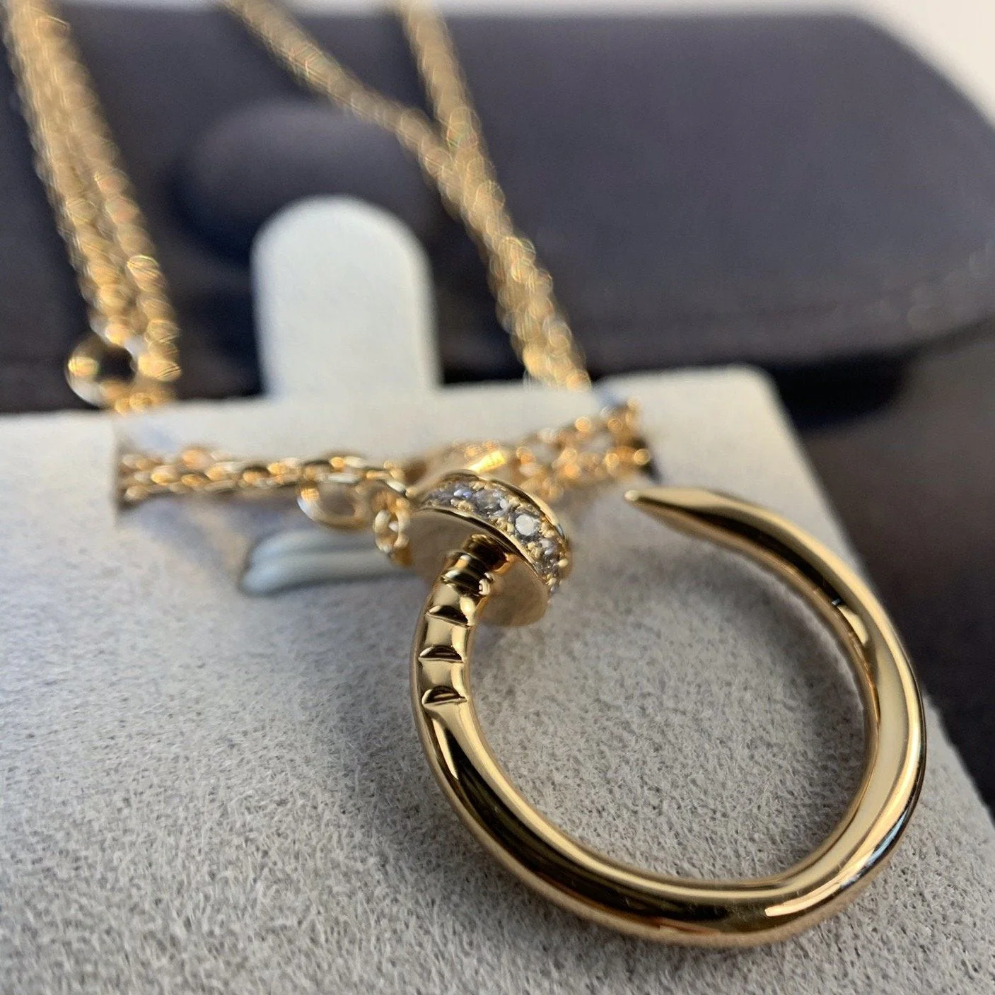 Regalia jewelryJUSTE NECKLACE PINK GOLD DIAMONDS