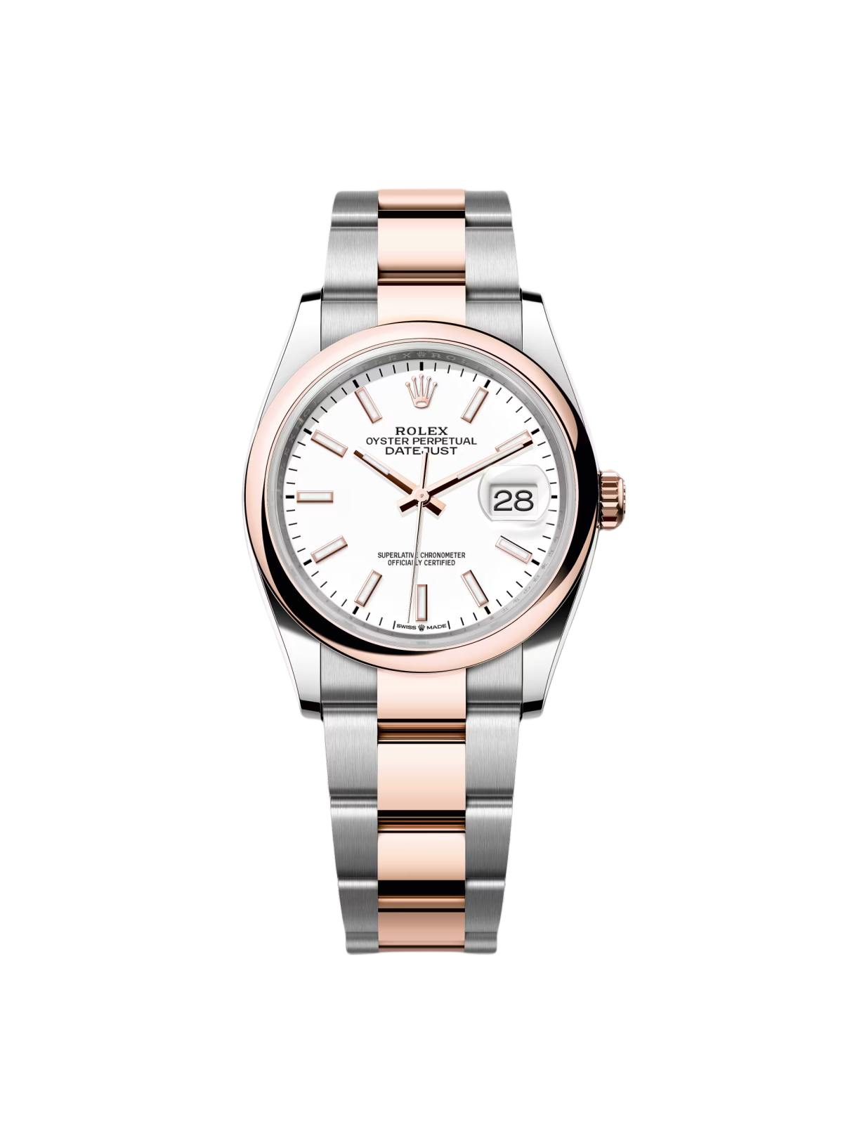 【Super Clone】ROLEX  Datejust 36mm 126201 White Dial Jubilee Bracelet Watch