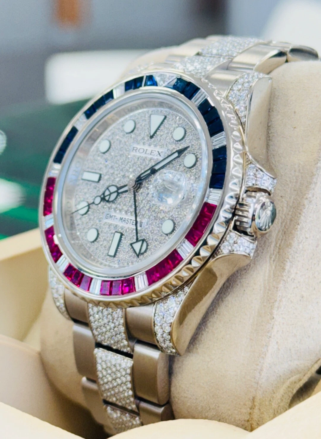 【Super Clone】ROLEX GMT Master II 116759SARU 40mm