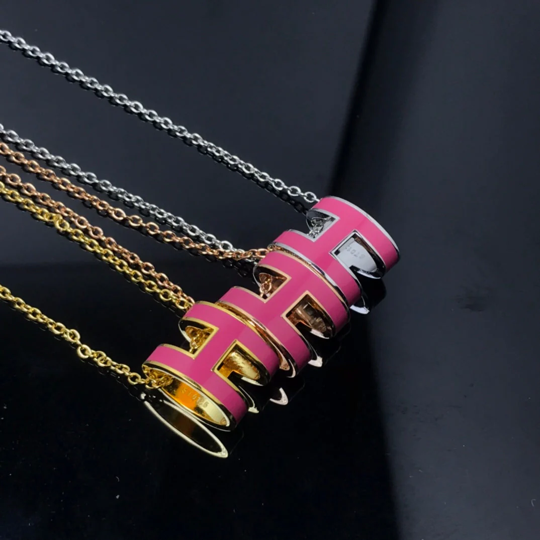 Regalia jewelryH NECKLACE PINK