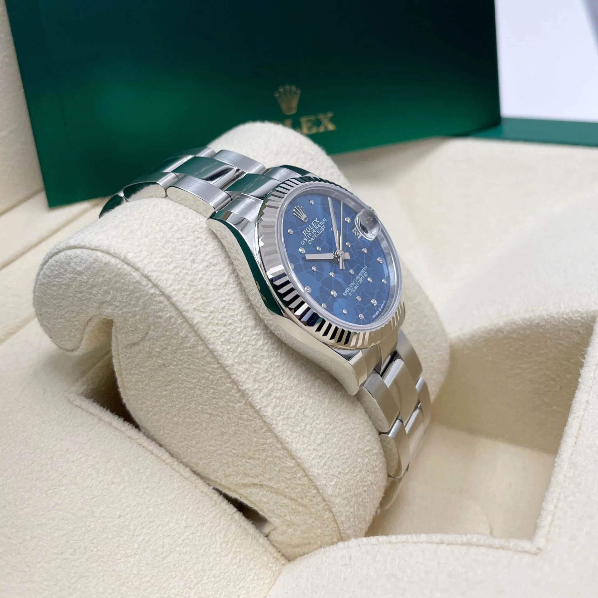 【Super Clone】ROLEX Datejust m278274-0035/0036 Azzurro Blue Dial Oyster Watch