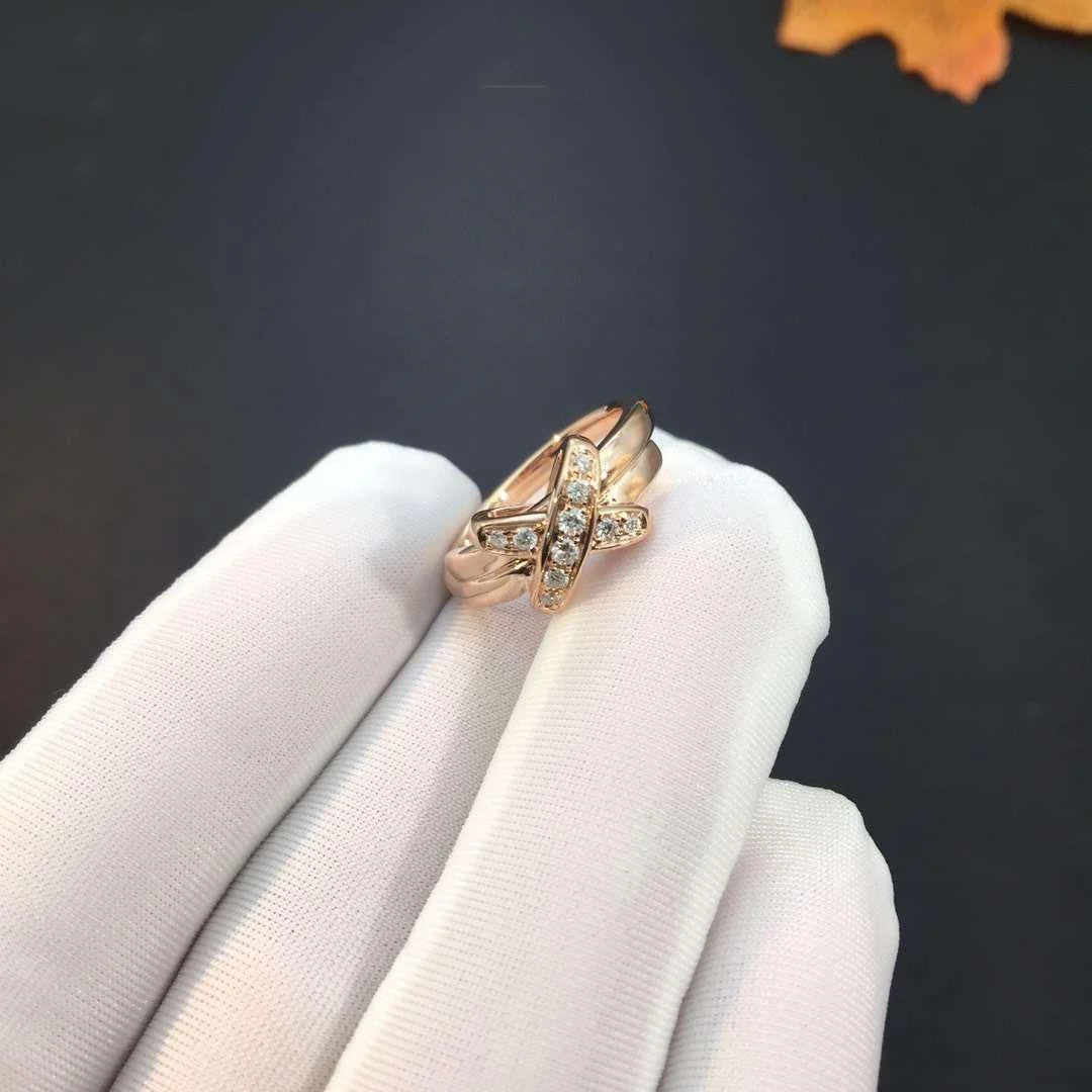 Regalia jewelryJEUX DE PINK GOLD DIAMOND RING